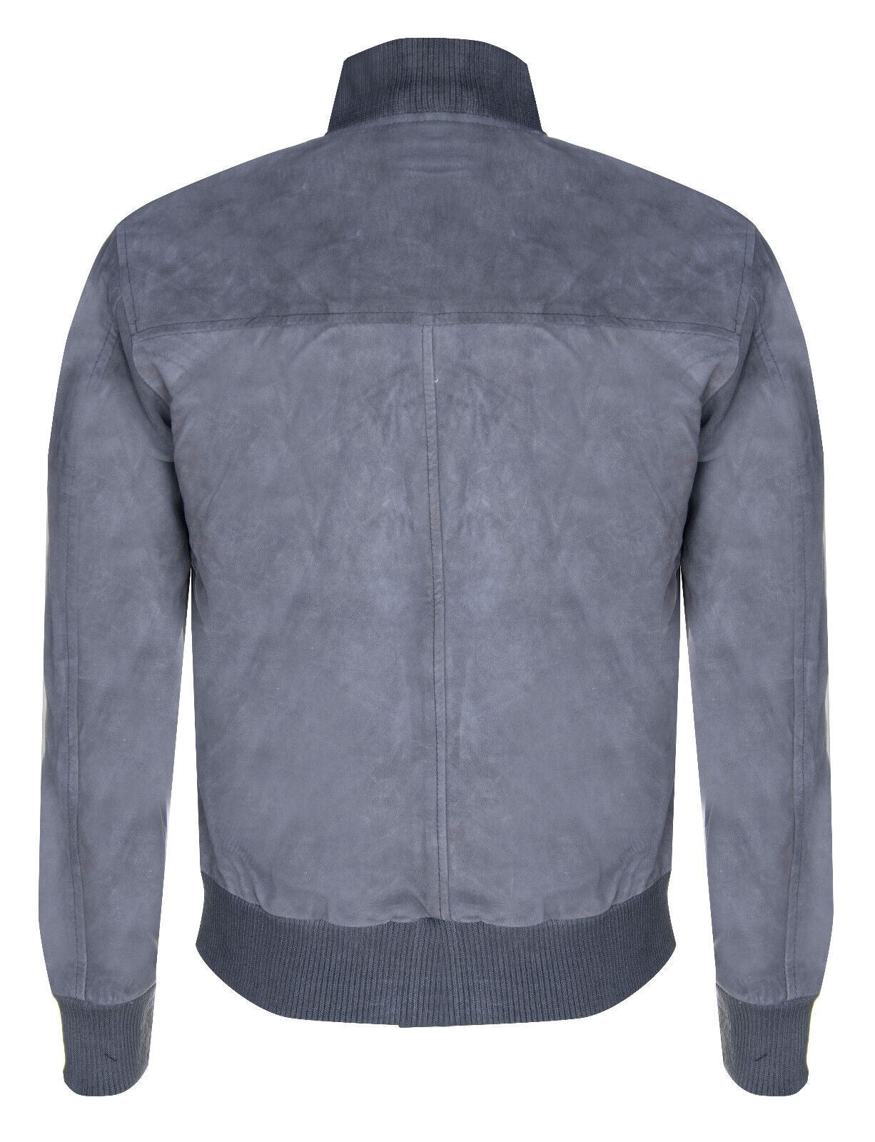 Mens Suede MA-1 Bomber Jacket-Cosham