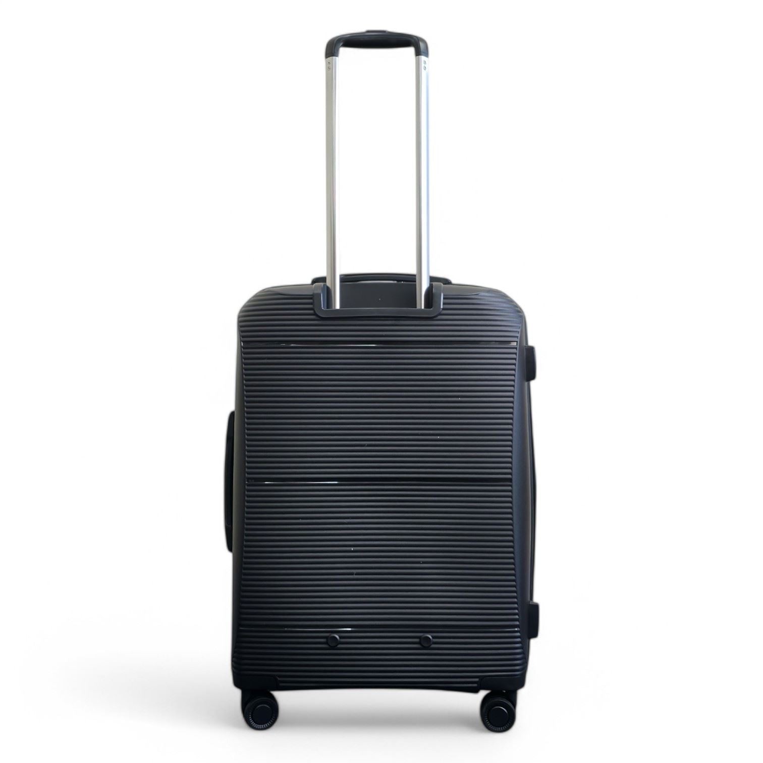 Abiko Medium Hard Shell Suitcase in Black