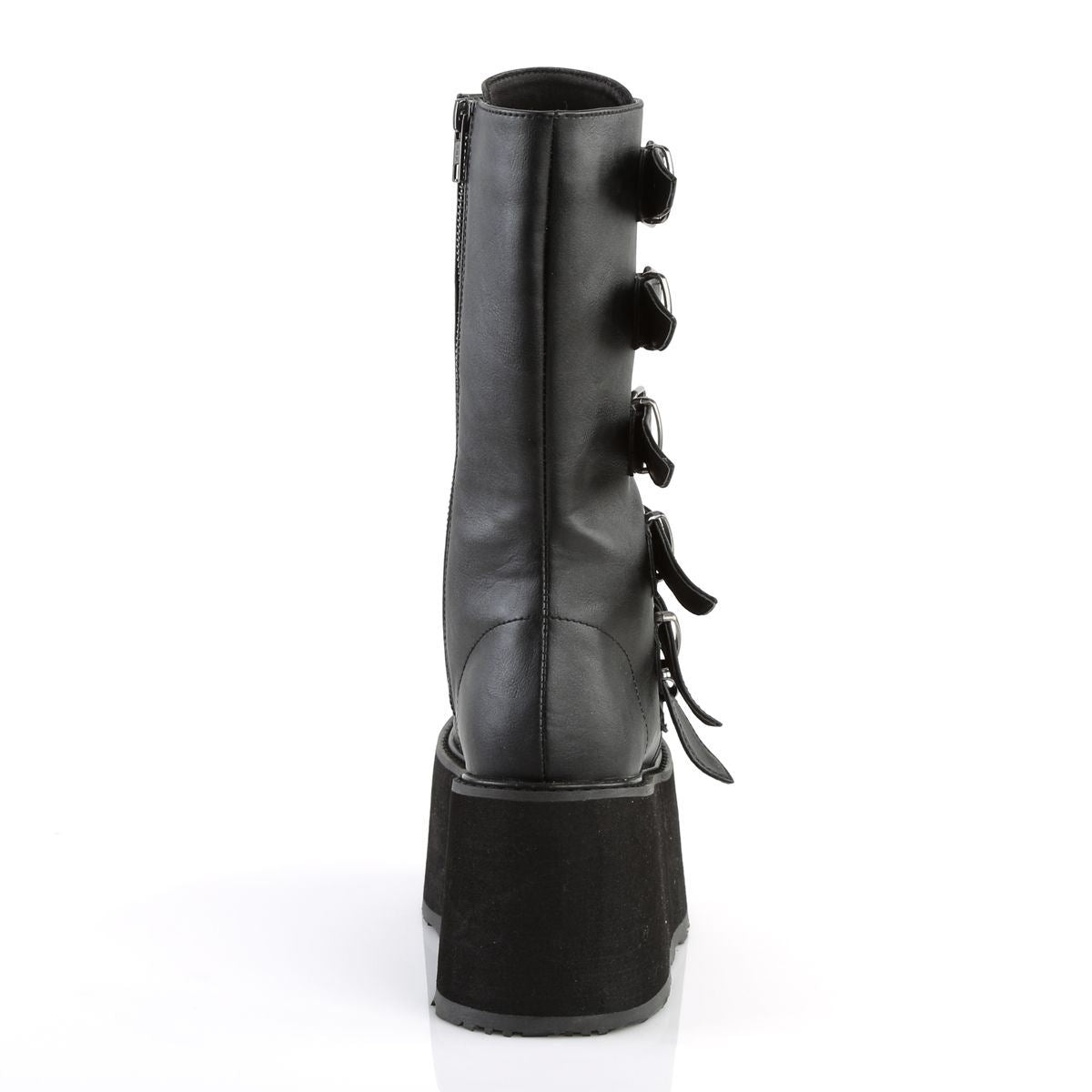 Demonia Damned 225 Black Mid Calf Platform Boots