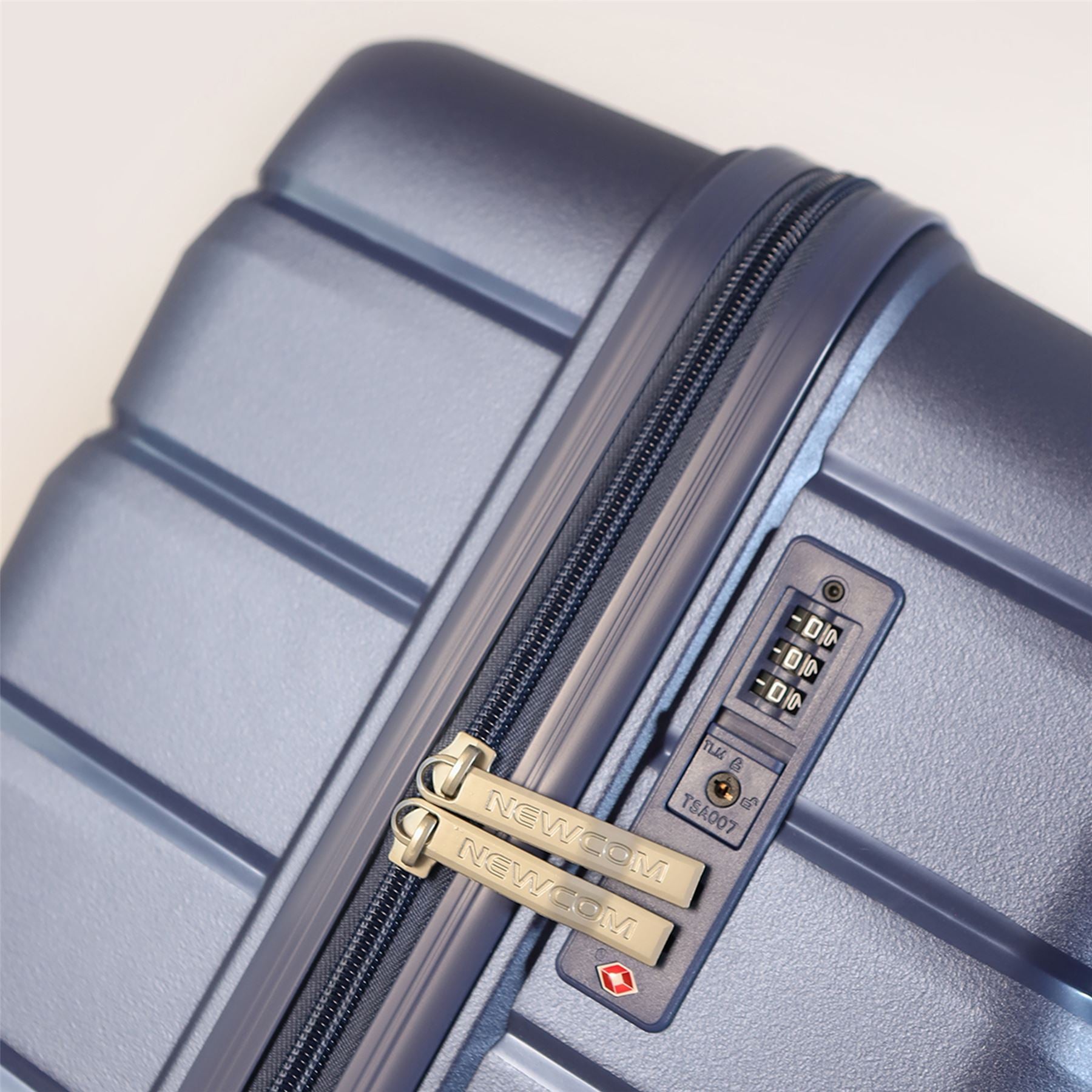 Forster Set of 3 Hard Shell TSA Suitcase in Blue