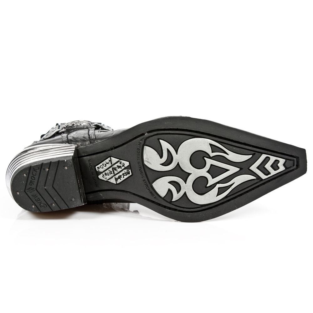 New Rock Black Metal Gothic Boots-7950P-S1