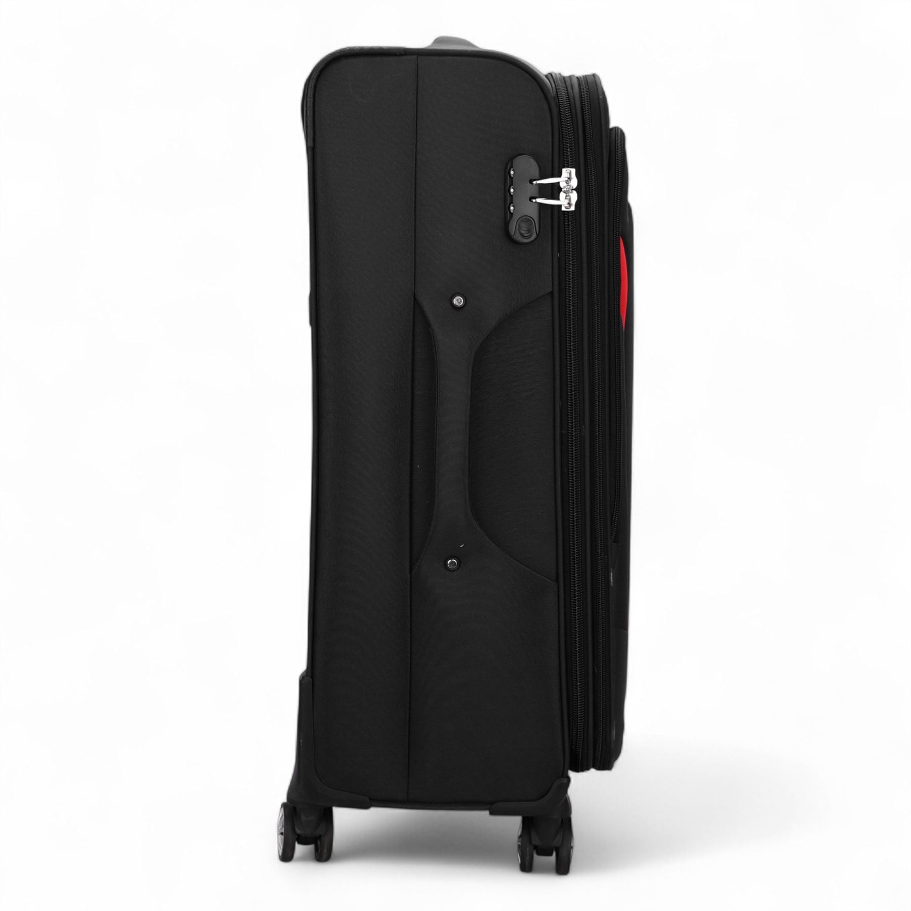 Delta Medium Hard Shell Suitcase in Black