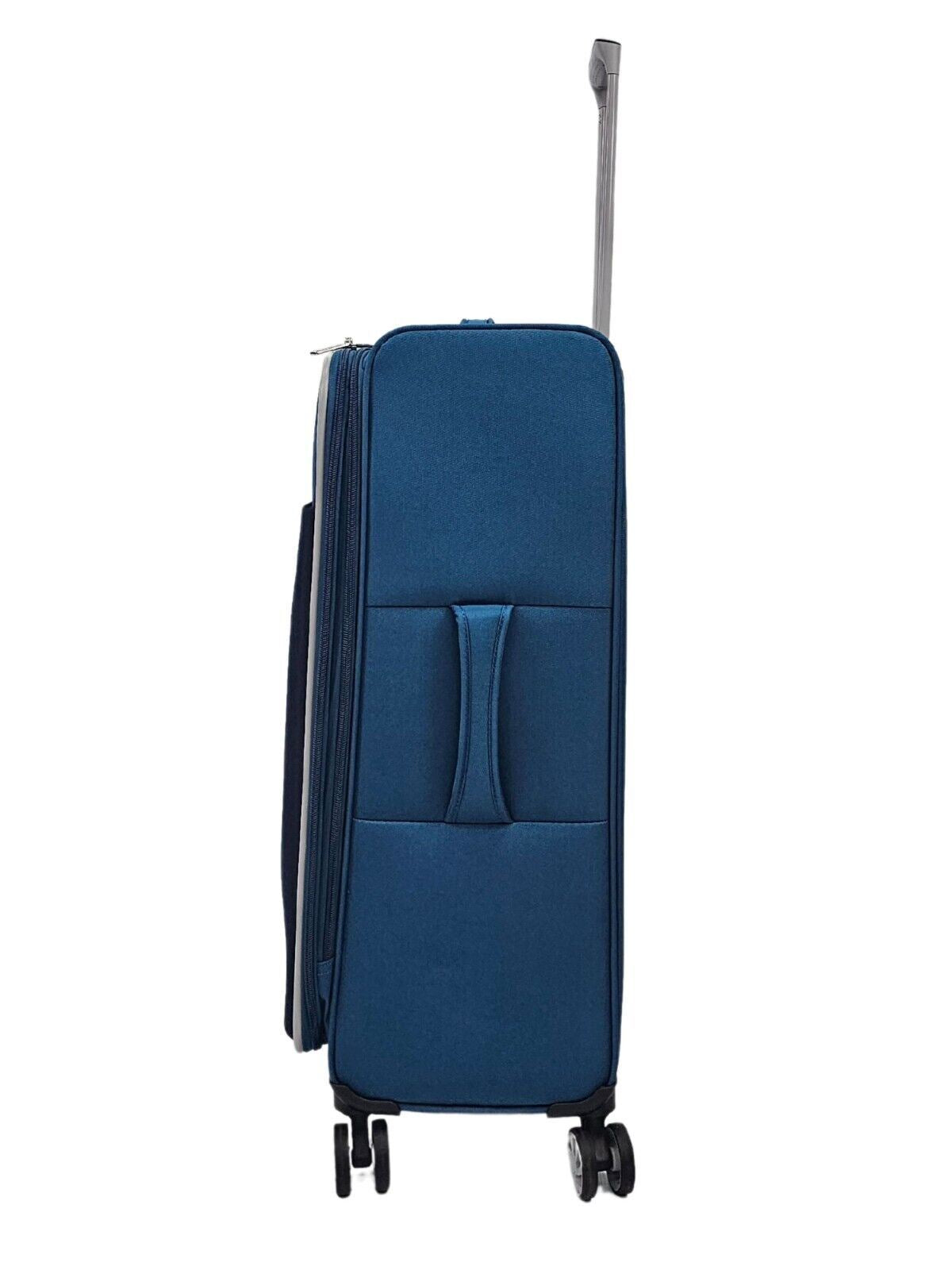 Lightweight Soft Suitcases 4 Wheel Luggage Travel Bag