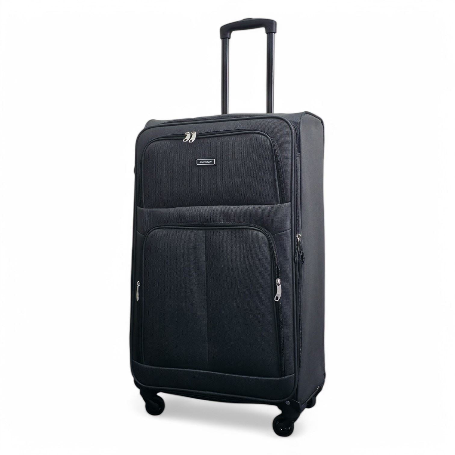 Tahara Large Soft Shell Suitcase in Grey