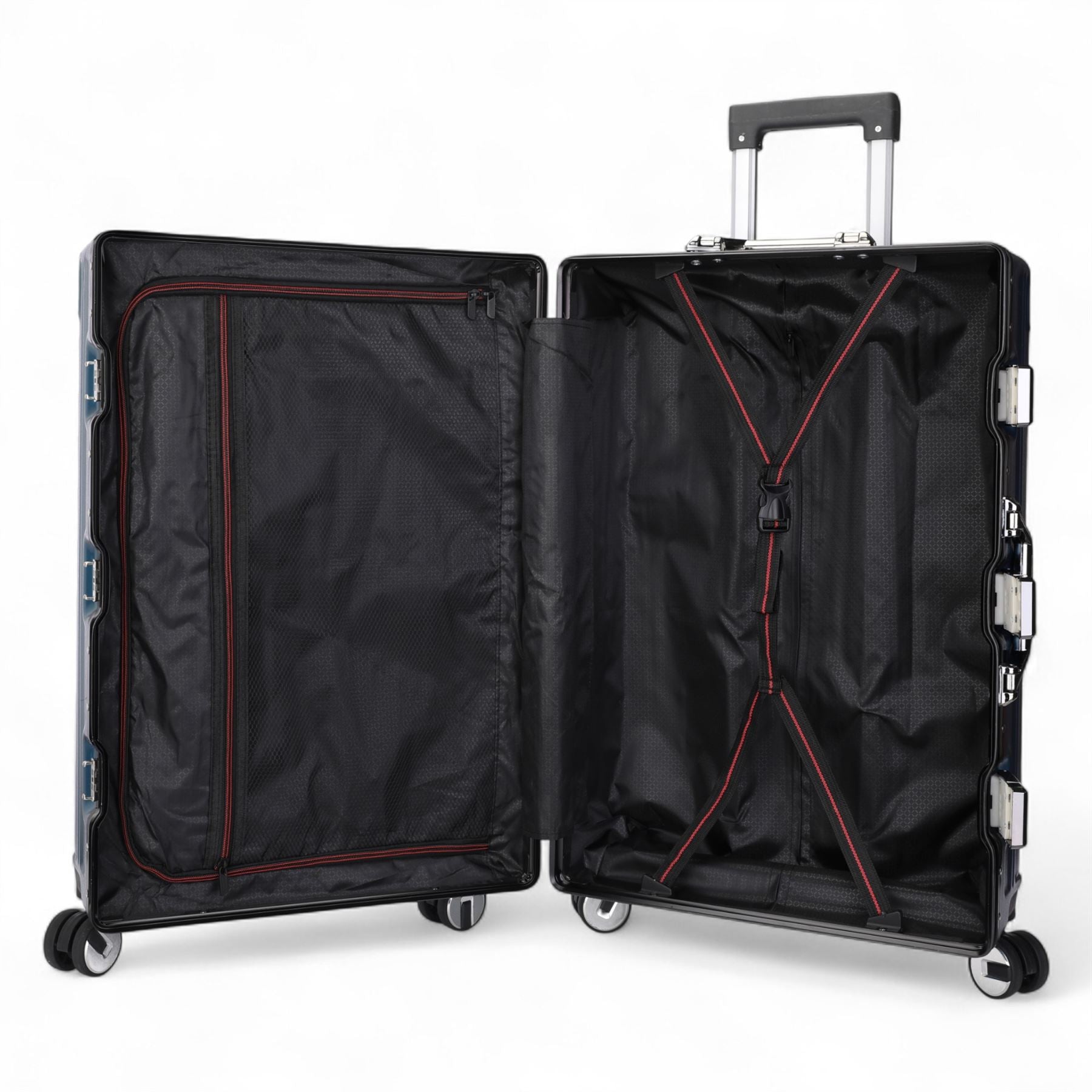 Airdrie Large Hard Shell Suitcase in Blue