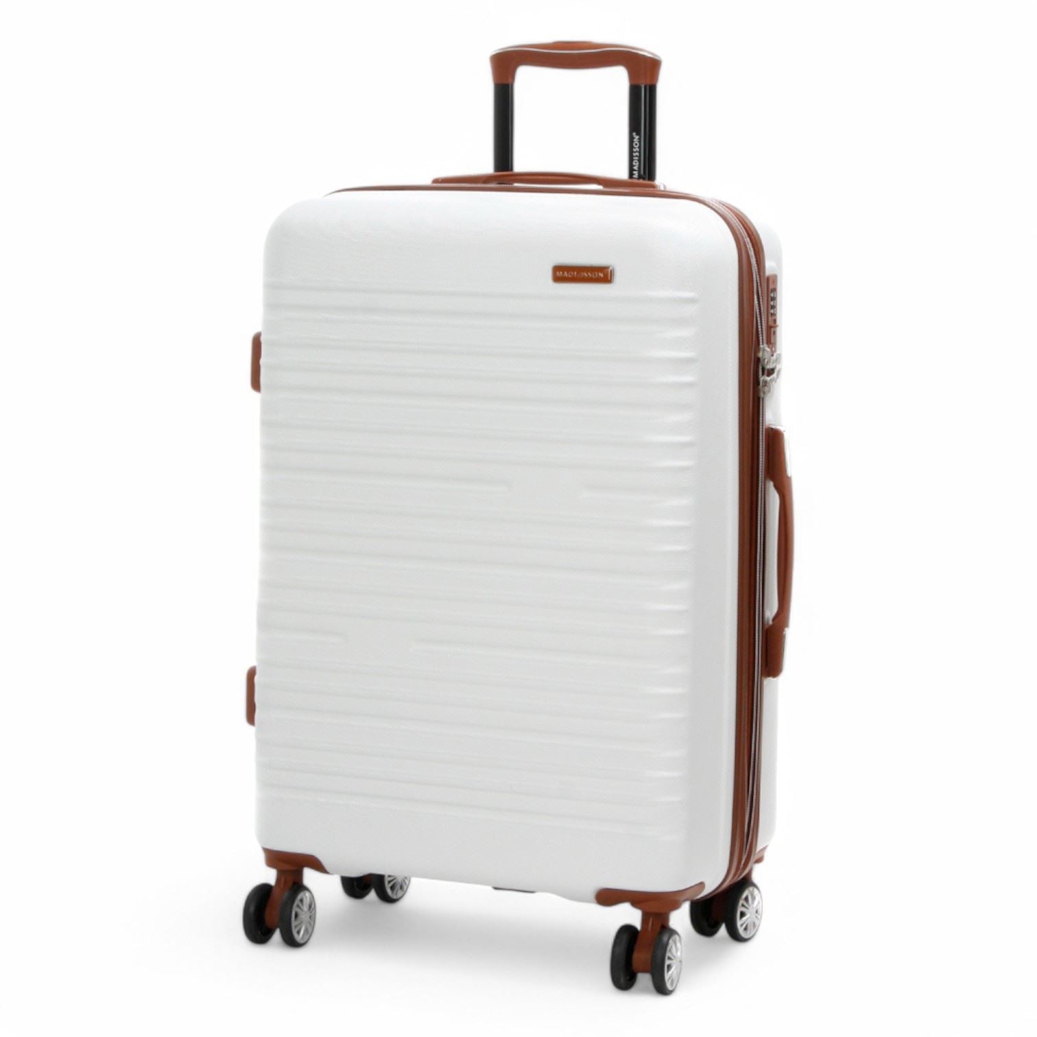 Armidale Medium Hard Shell Suitcase in Cream
