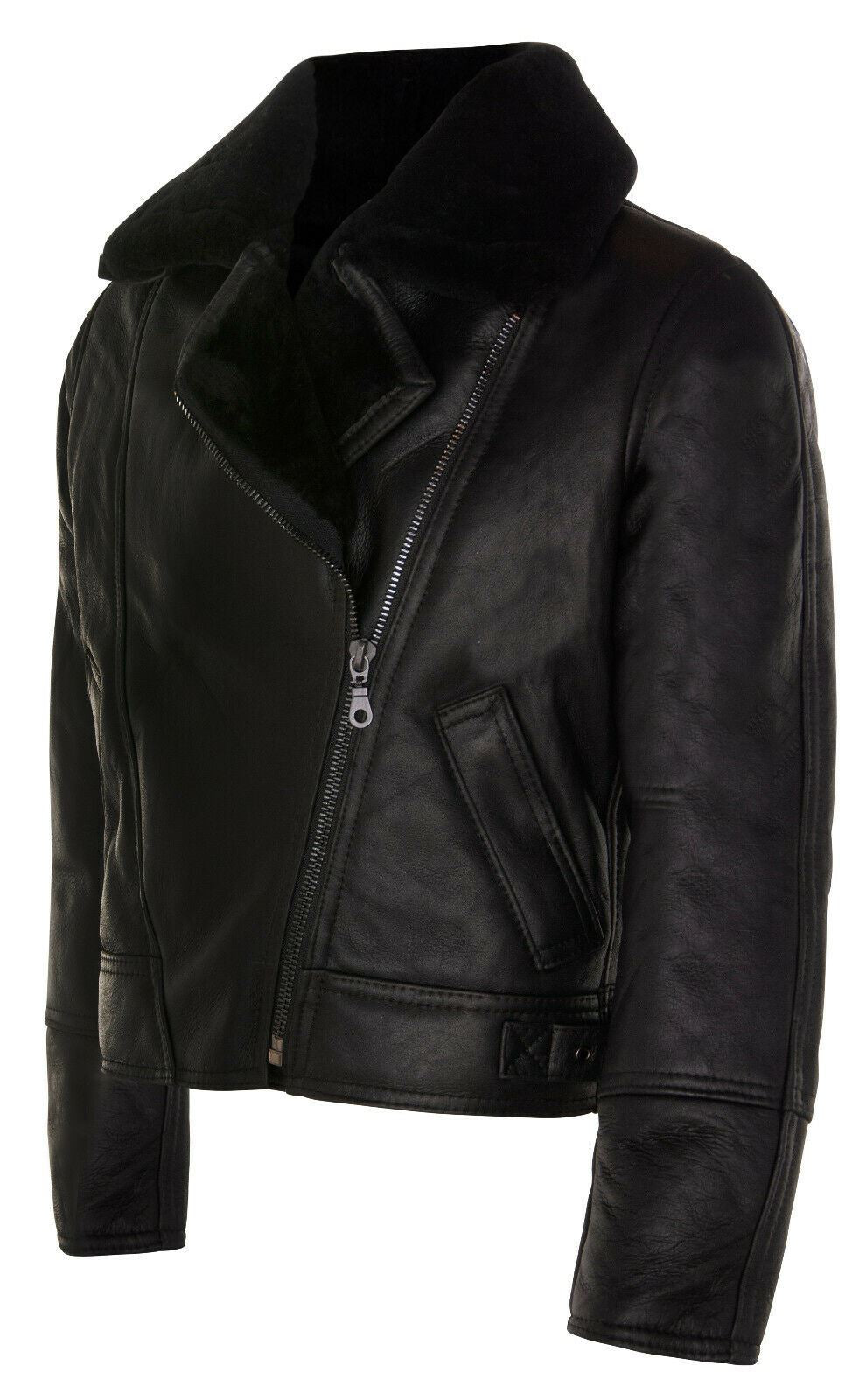 Womens Warmer B3 Sheepskin Flying Jacket-Ramsey