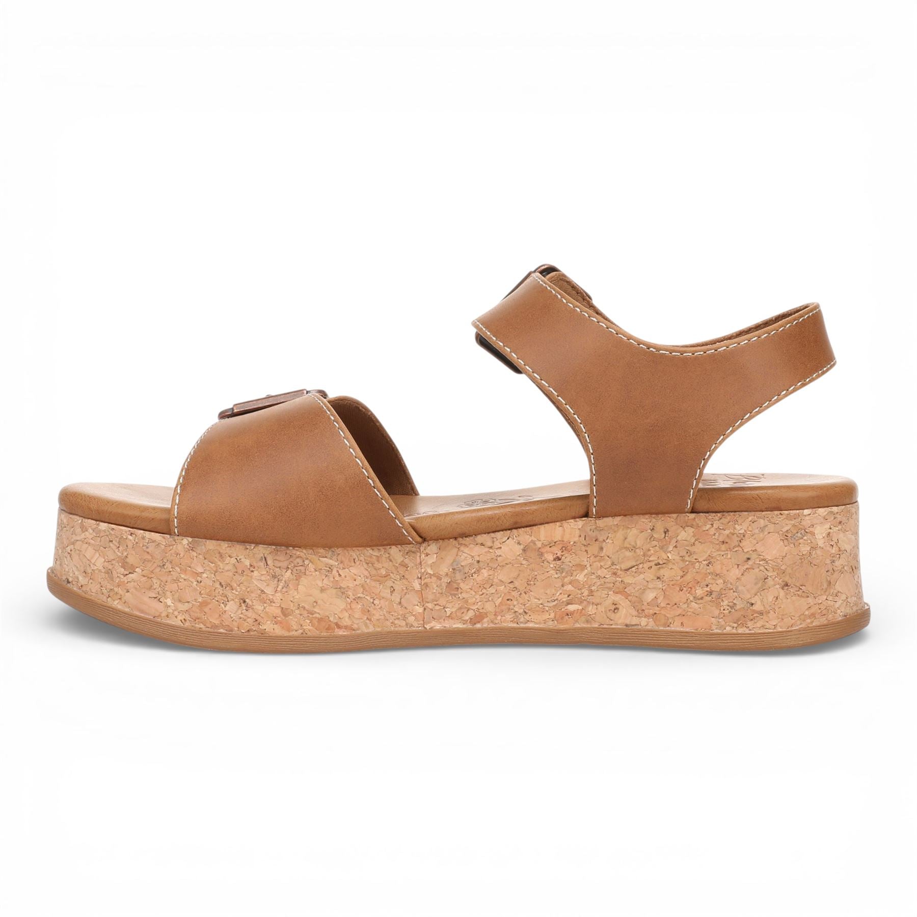 Blowfish Malibu Women’s Tan Faux Leather Platform Sandals - Magical