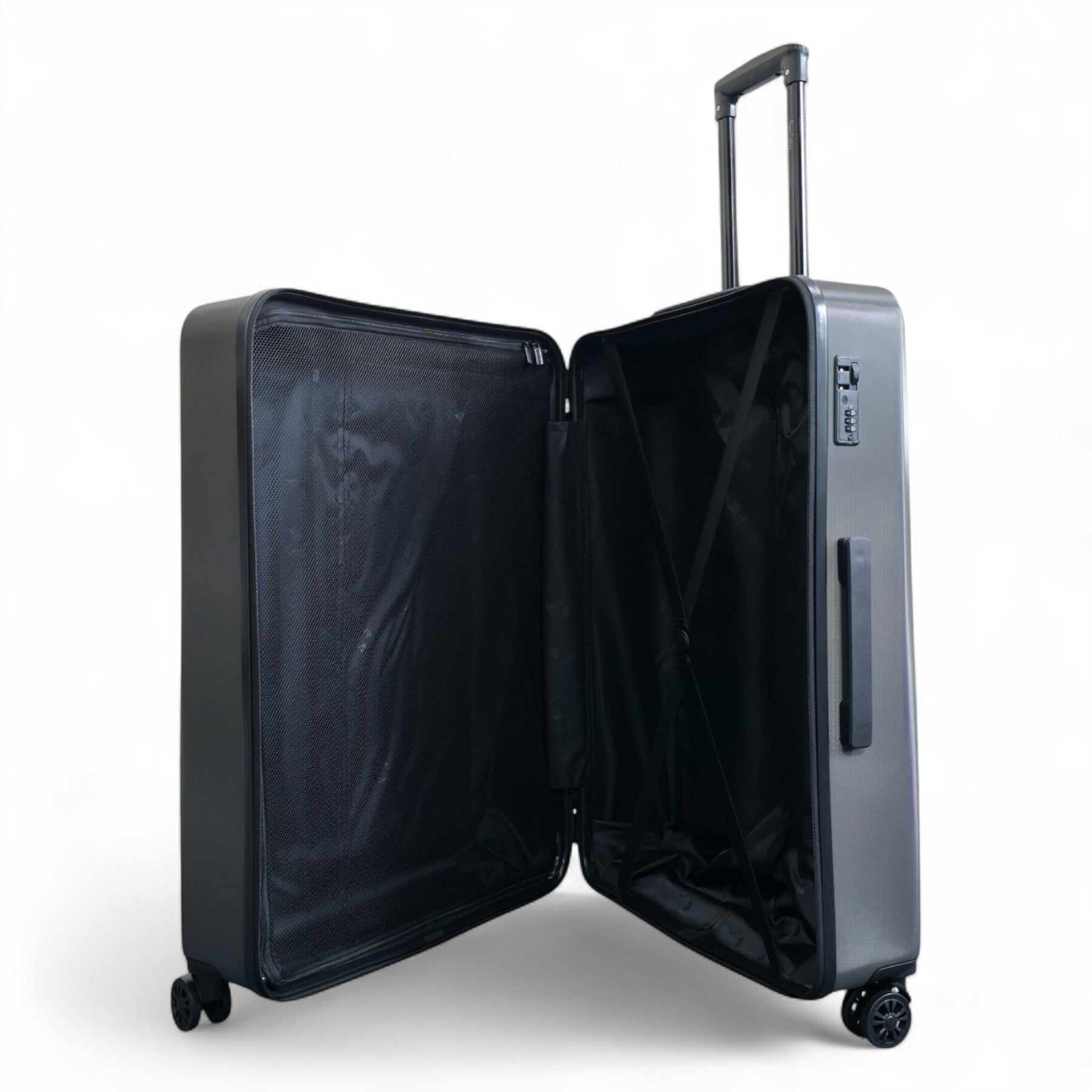 Croydon Large Hard Shell Suitcase in Grey
