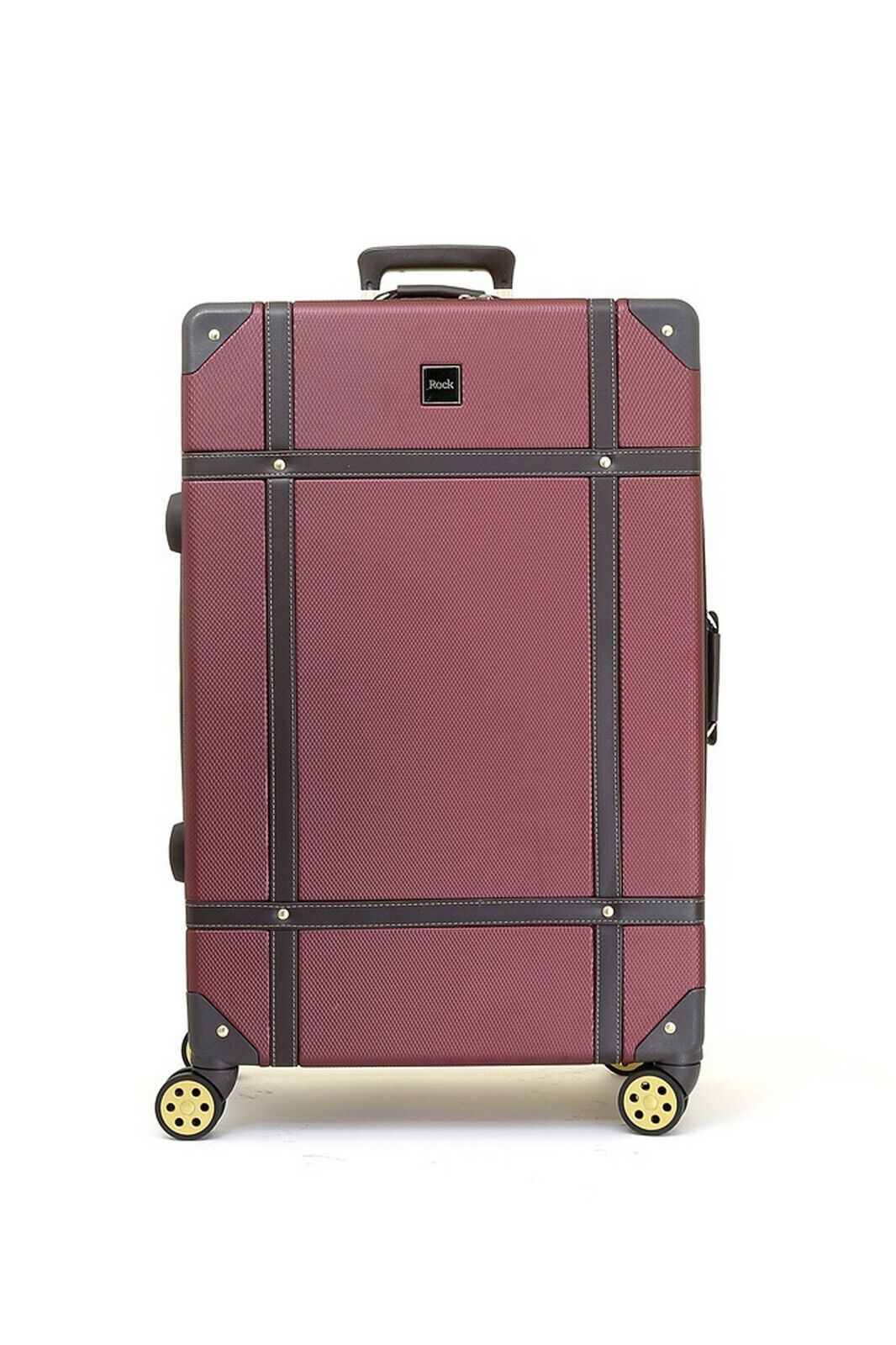 Alexandria Large Hard Shell Suitcase in Burgundy
