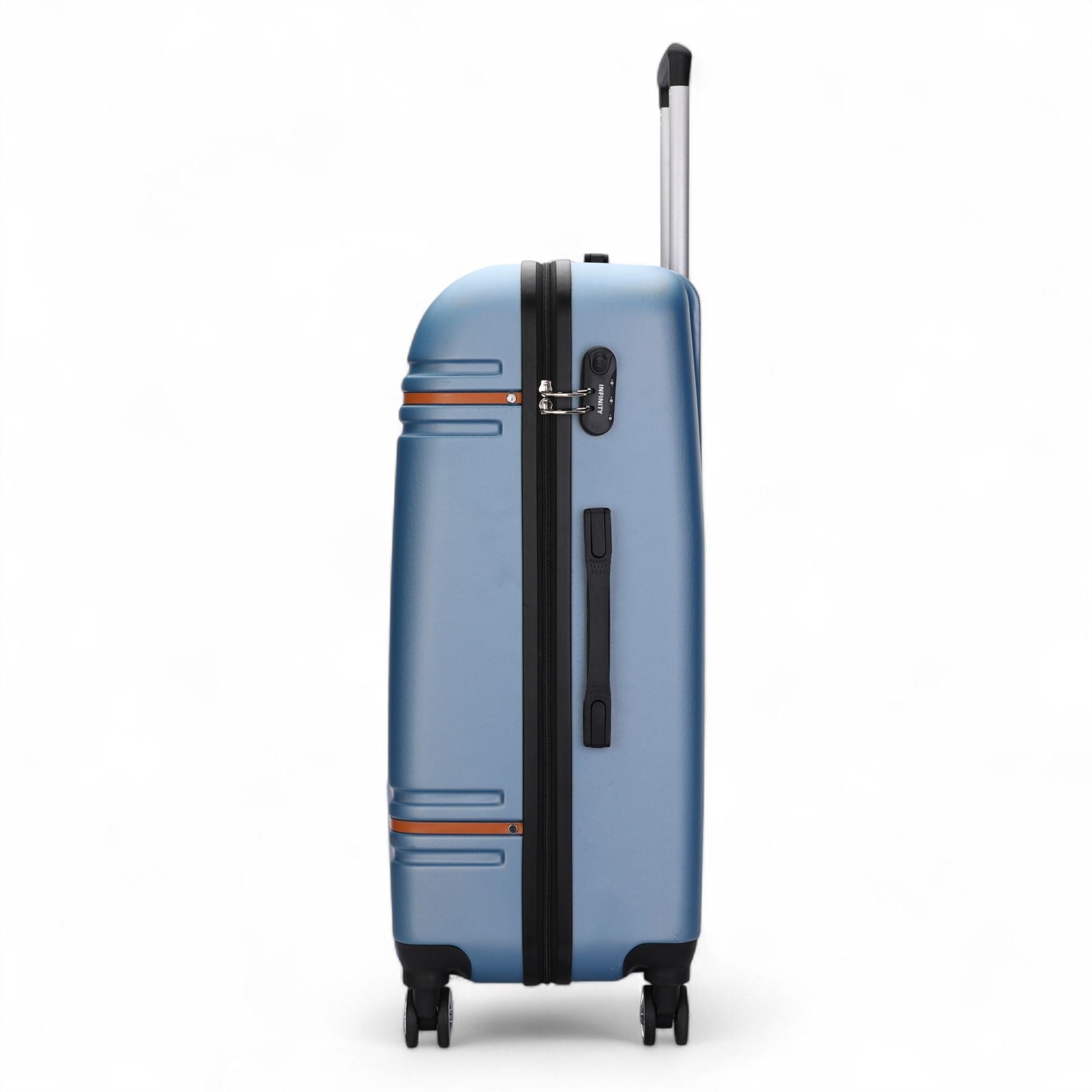 Calgary Medium Hard Shell Suitcase in Blue