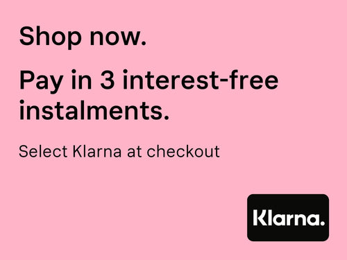 Pay with Klarna in 3 Instalments at Upperclass Fashion