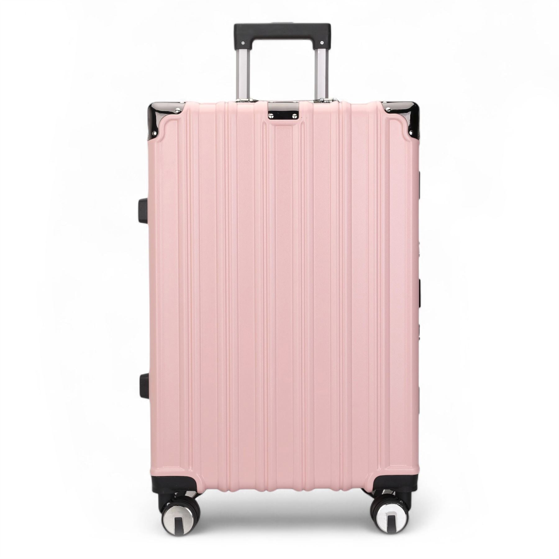 Airdrie Large Hard Shell Suitcase in Pink