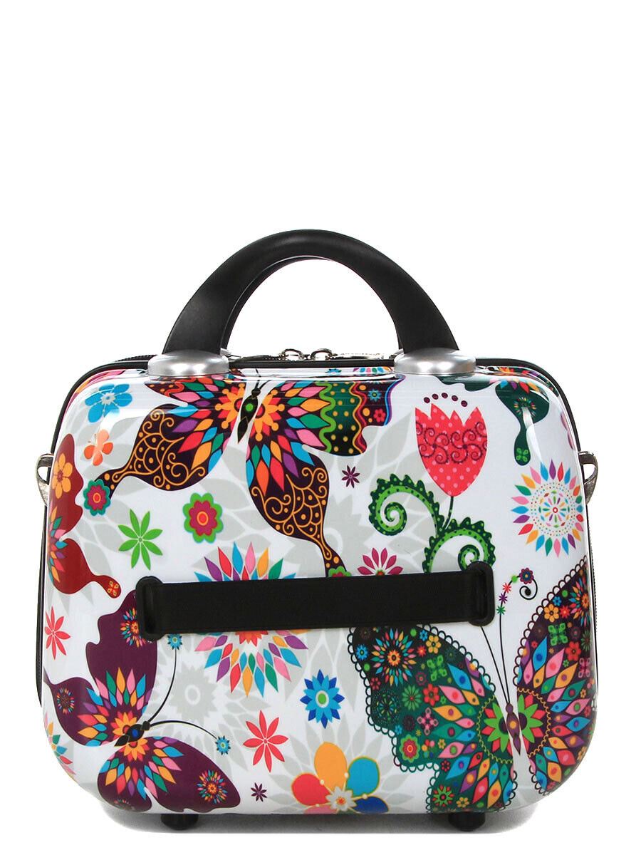 Hard Shell Printed Dual 4 Wheel Luggage Suitcase