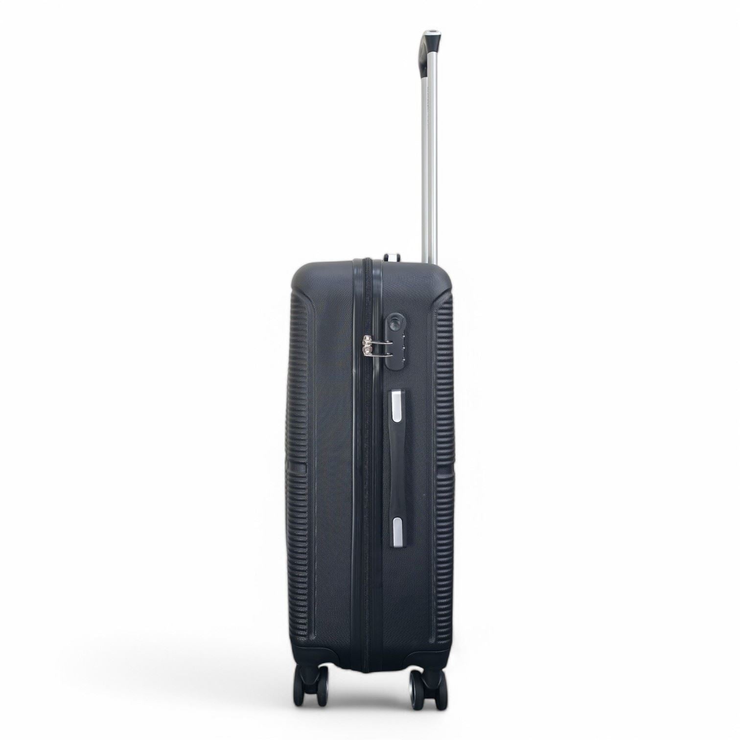 Seto Medium Hard Shell Suitcase in Black