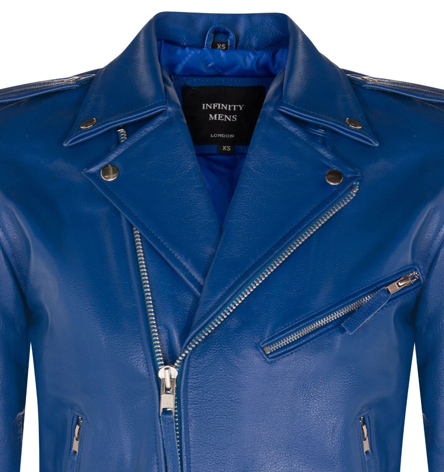 Mens Cow-Hide Brando Biker Jacket -Sandy