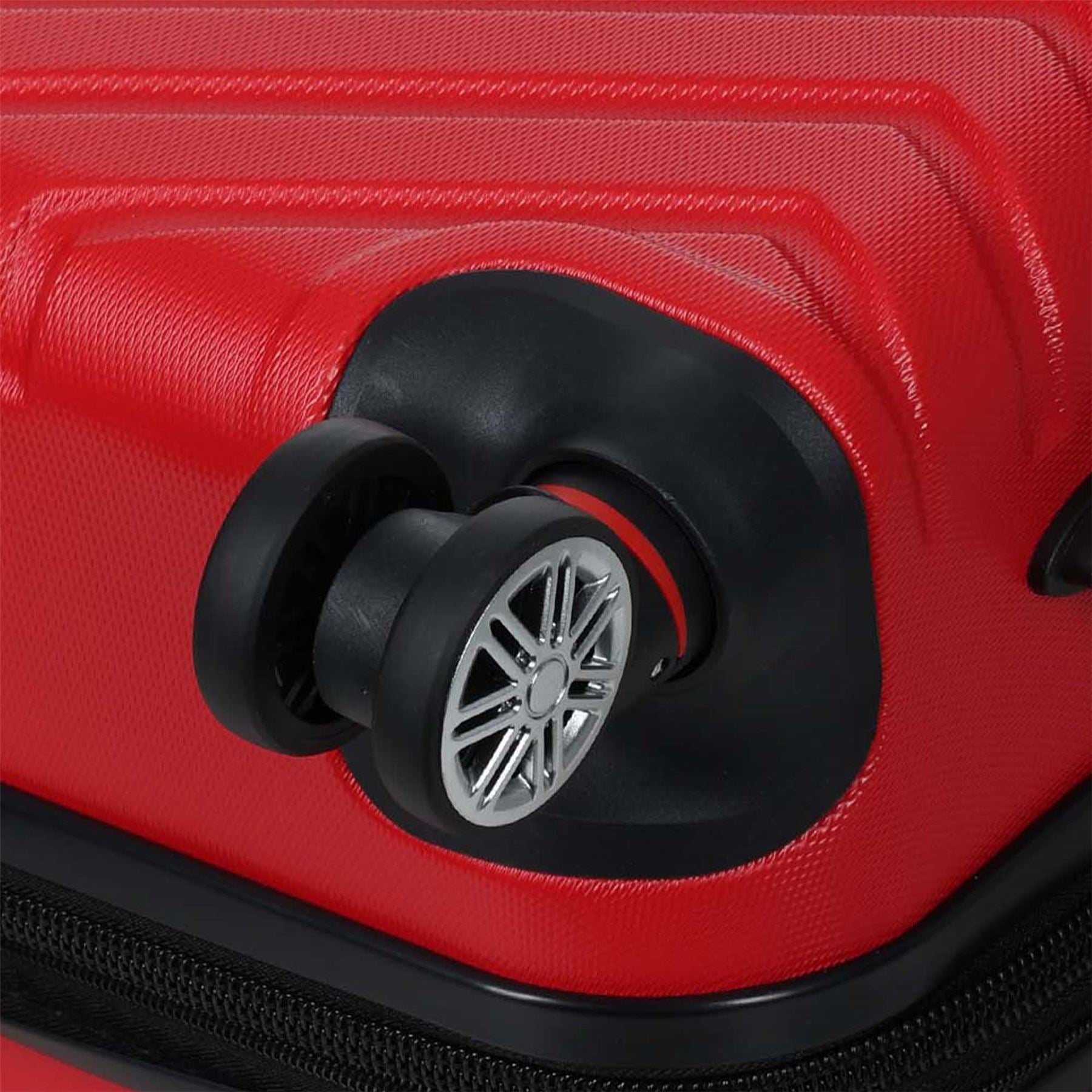 Bega Set of 3 Hard Shell Suitcase in Red