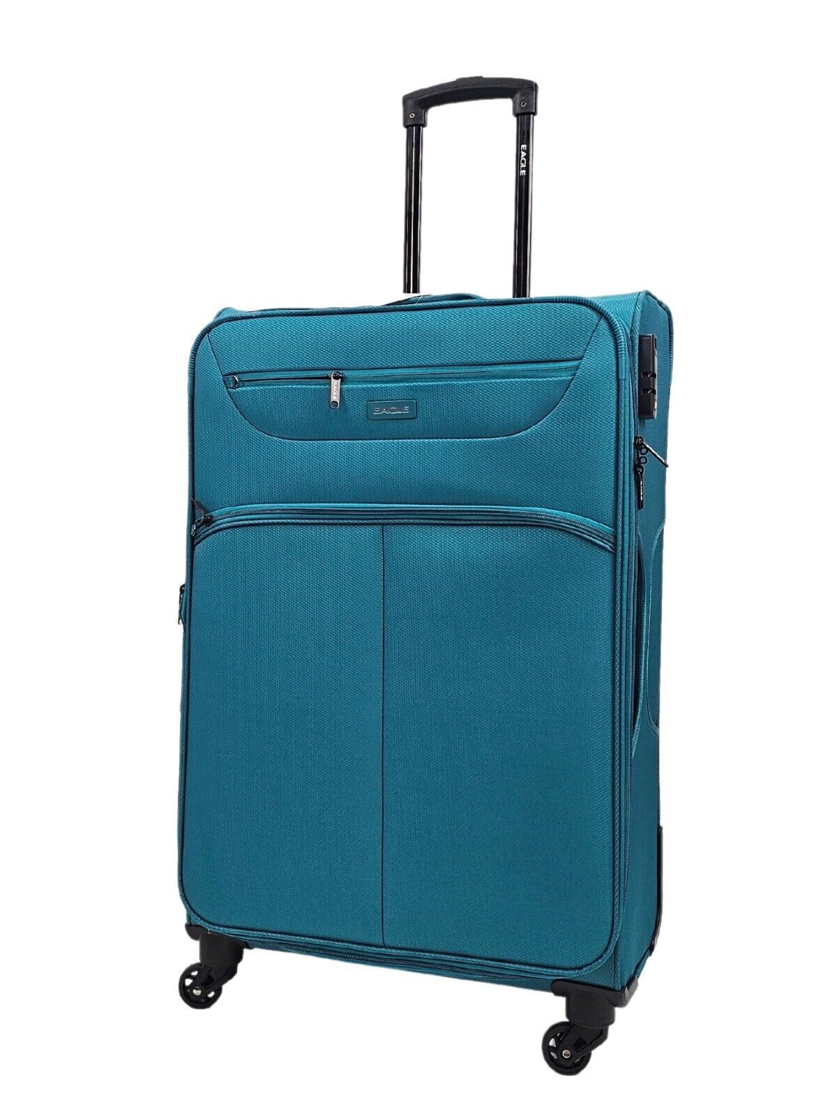 Baileyton Large Soft Shell Suitcase in Teal