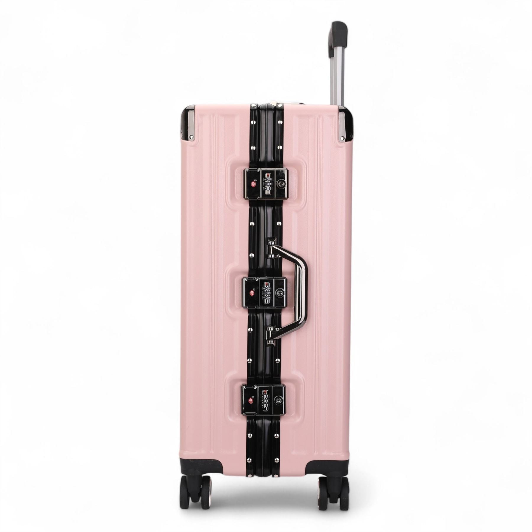 Airdrie Large Hard Shell Suitcase in Pink