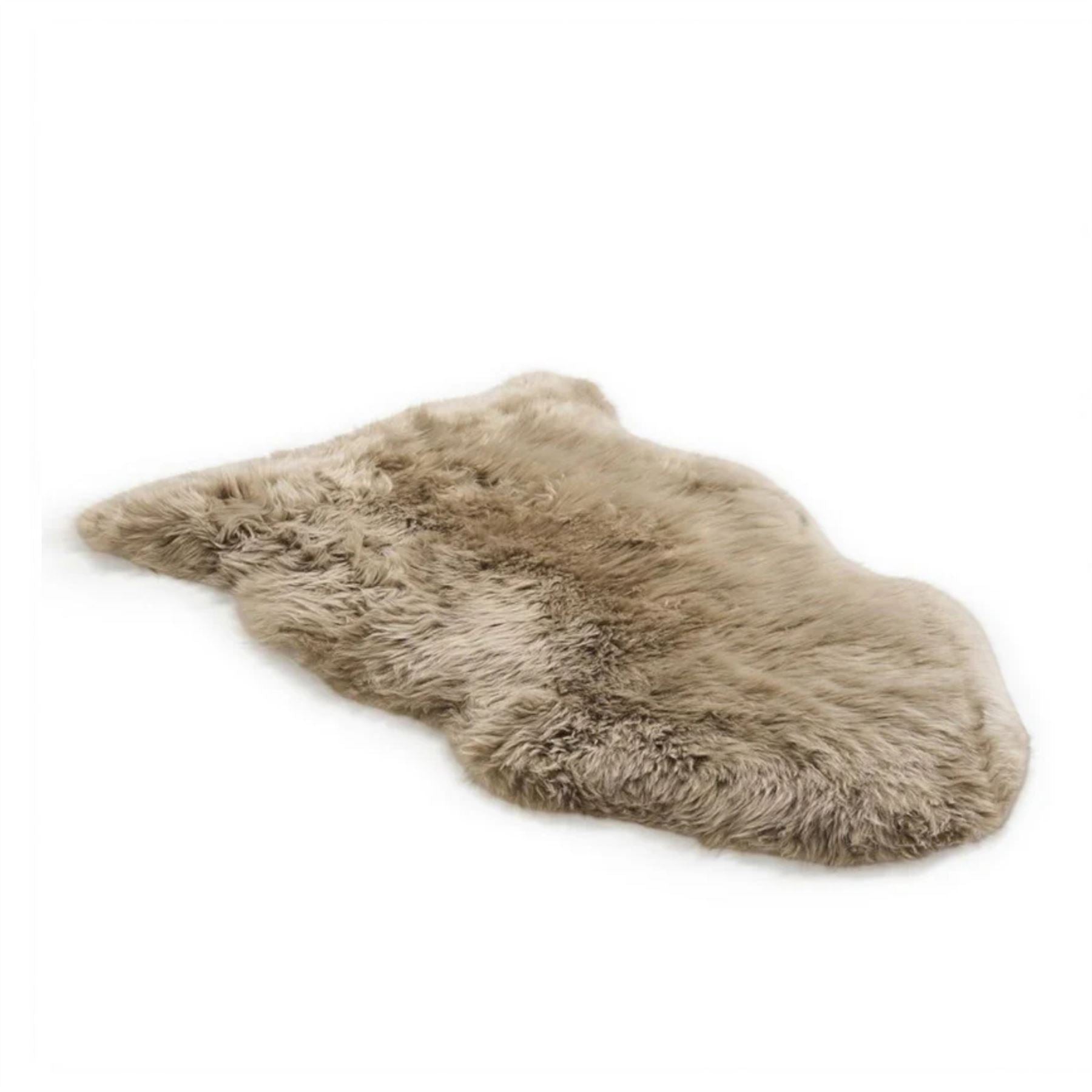 Genuine Sheepskin Natural Silky Soft Fluffy Real Wool Rug