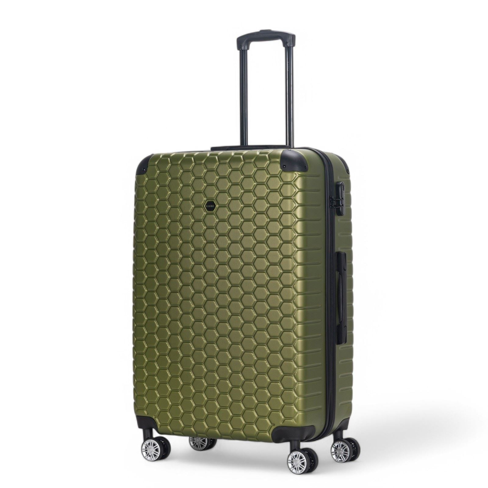 Noda Large Hard Shell Suitcase in Green