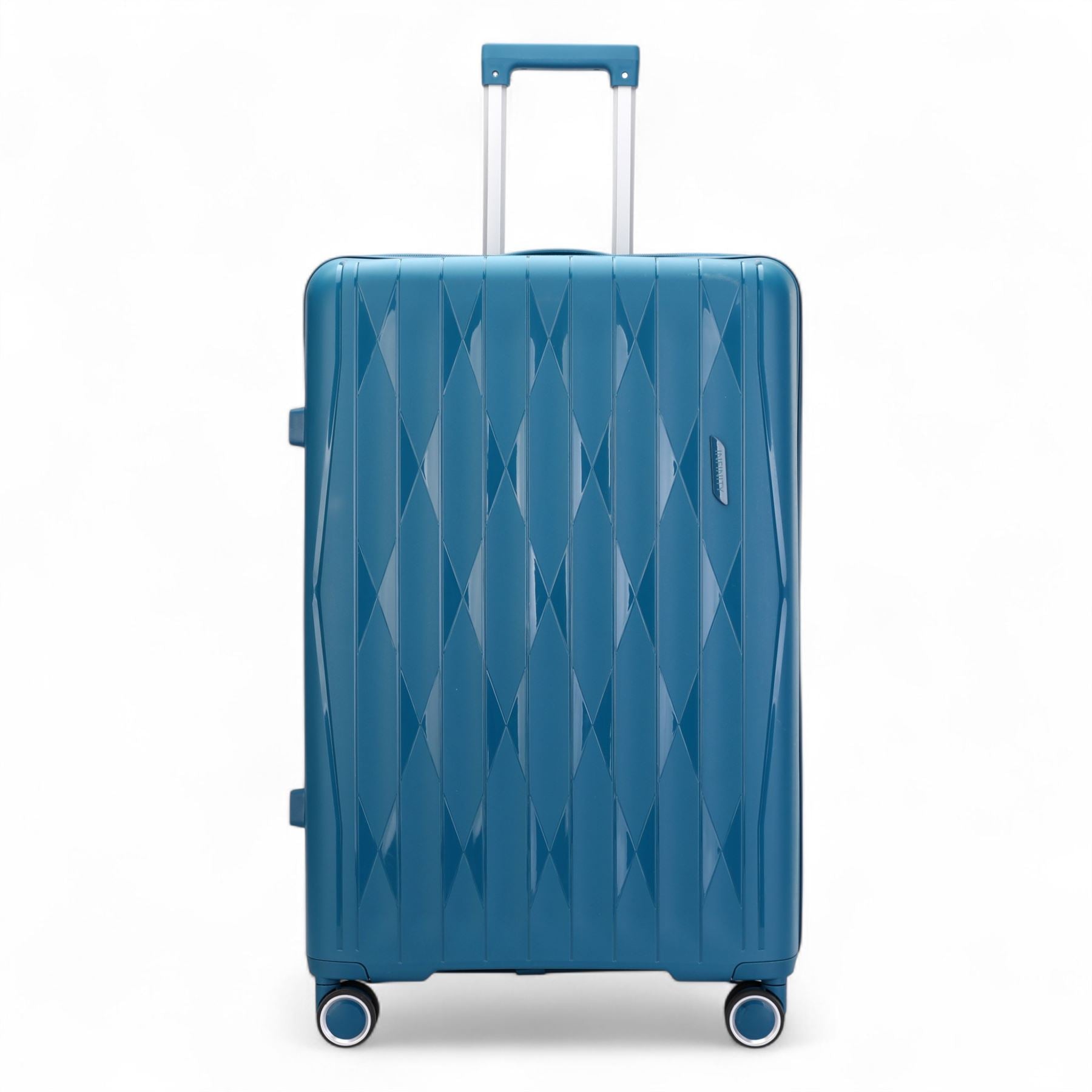 Burnaby Medium Hard Shell Suitcase in Teal Blue