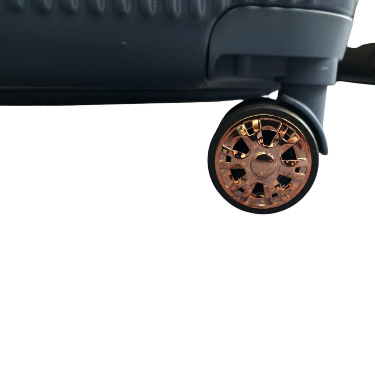 Cowra Medium Hard Shell Suitcase in Navy Blue