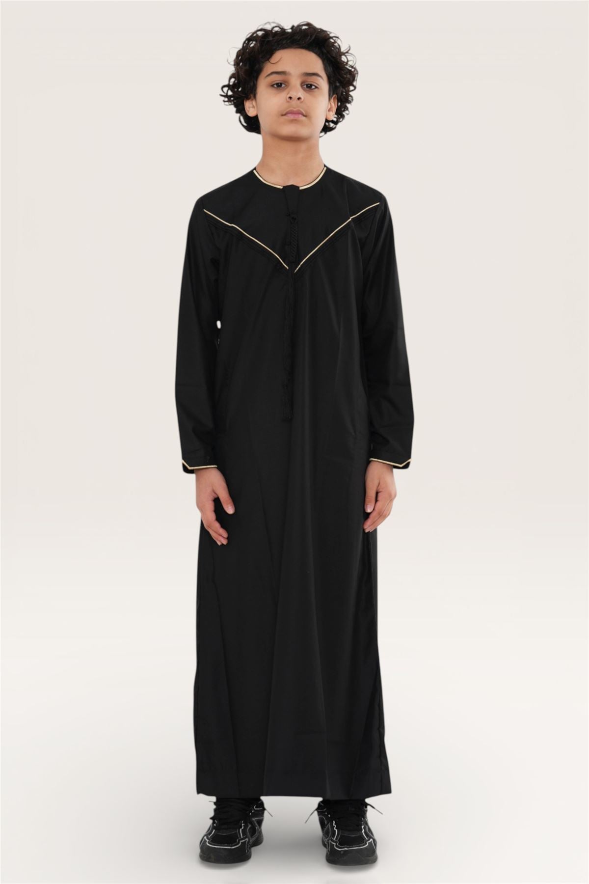 Kids Boys Ramadan Moroccan Jubba Robe Djellaba Eid Thobe - K-TT-006