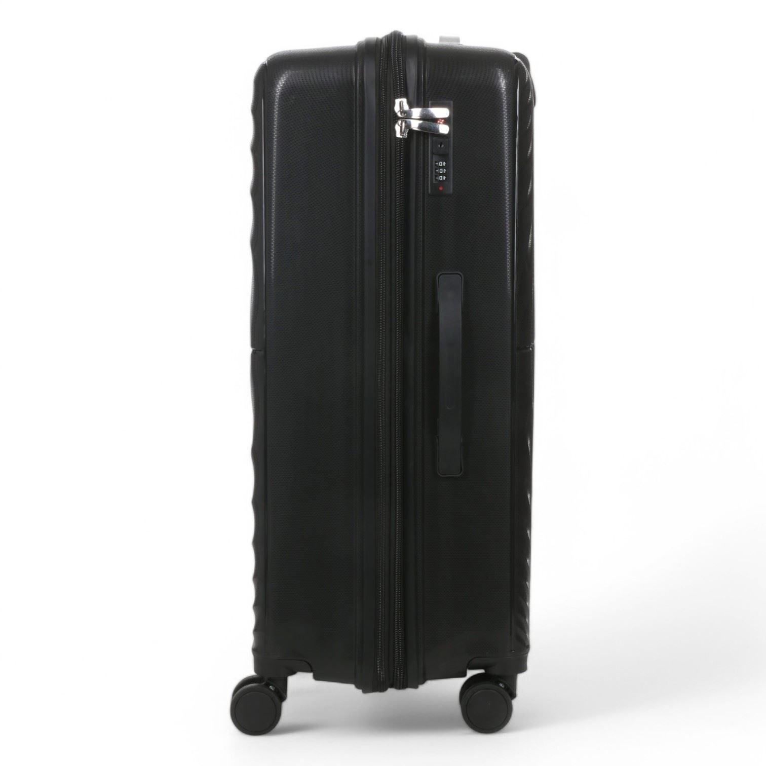Balranald Large Hard Shell Suitcase in Black