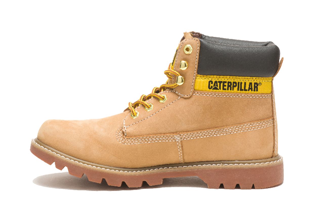 CAT (Caterpillar) Colorado 2.0 Honey Tan Leather Hiking Ankle Boots