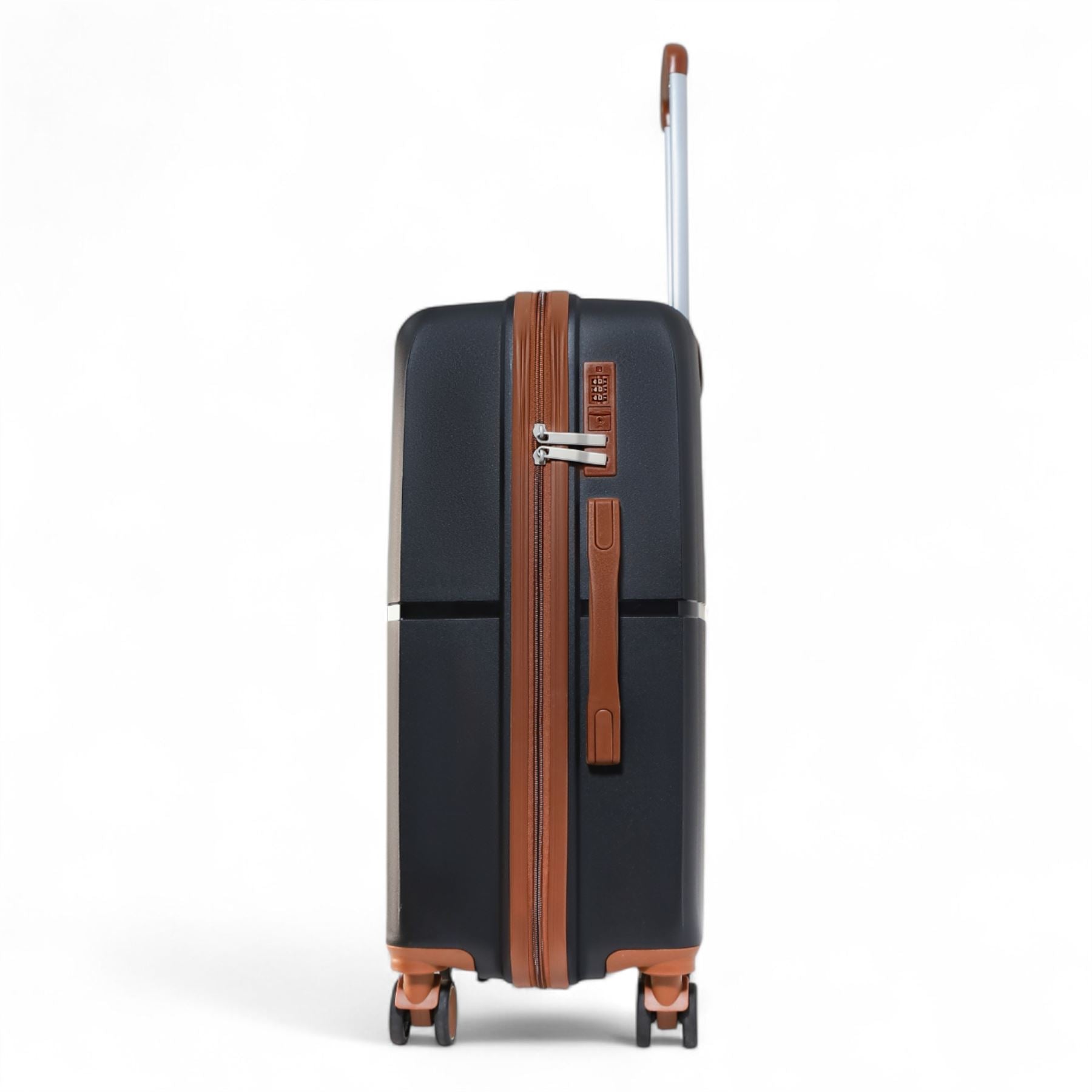 Corowa Cabin Hard Shell Suitcase in Black
