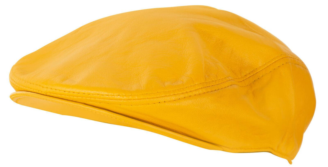 Mens Flat Hat Leather Peaky Blinders Beret Newsboy Gatsby Golf Cabbie Cap