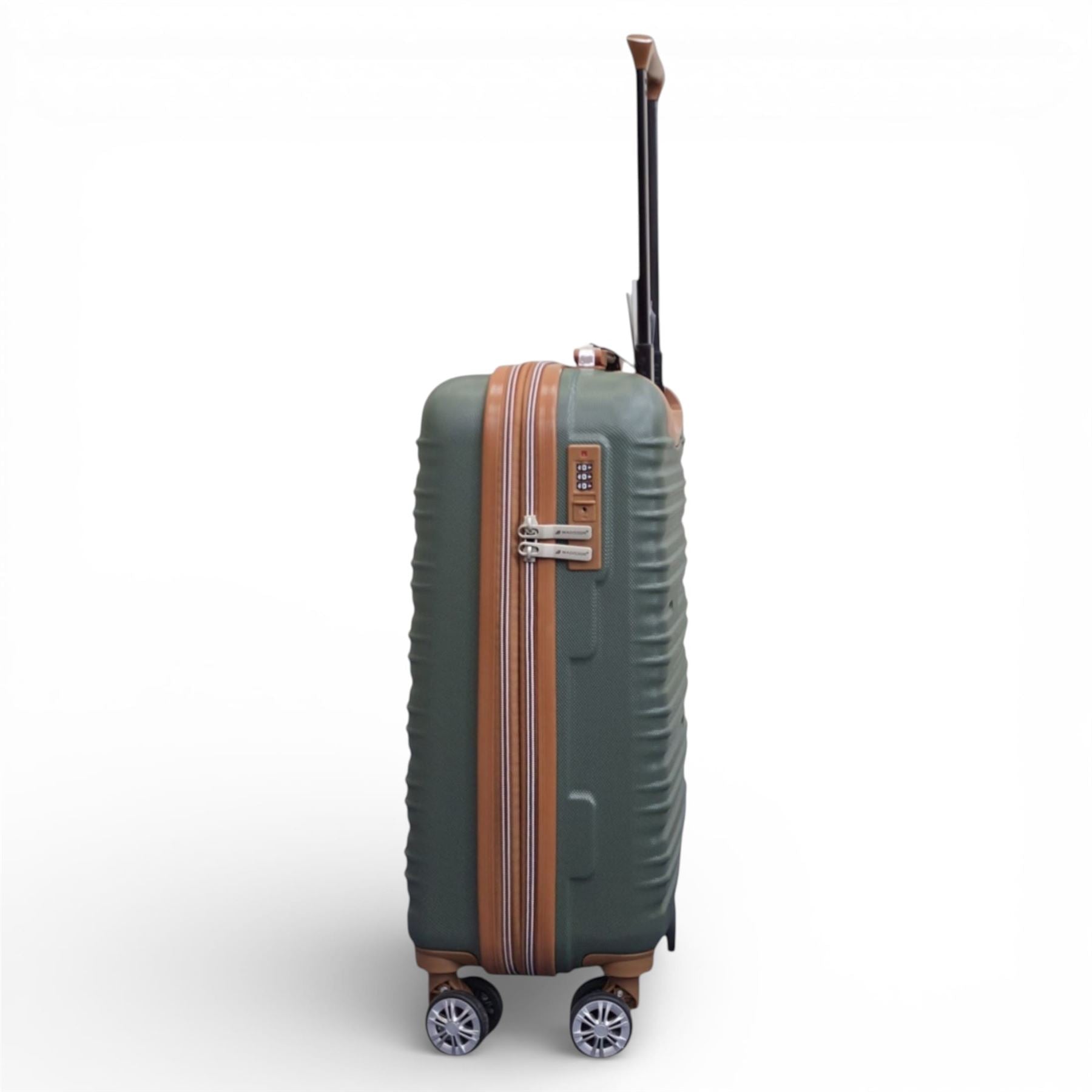 Armidale Cabin Hard Shell Suitcase in Green