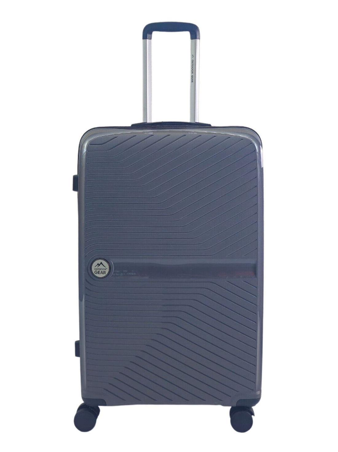Abbeville Large Hard Shell Suitcase in Grey