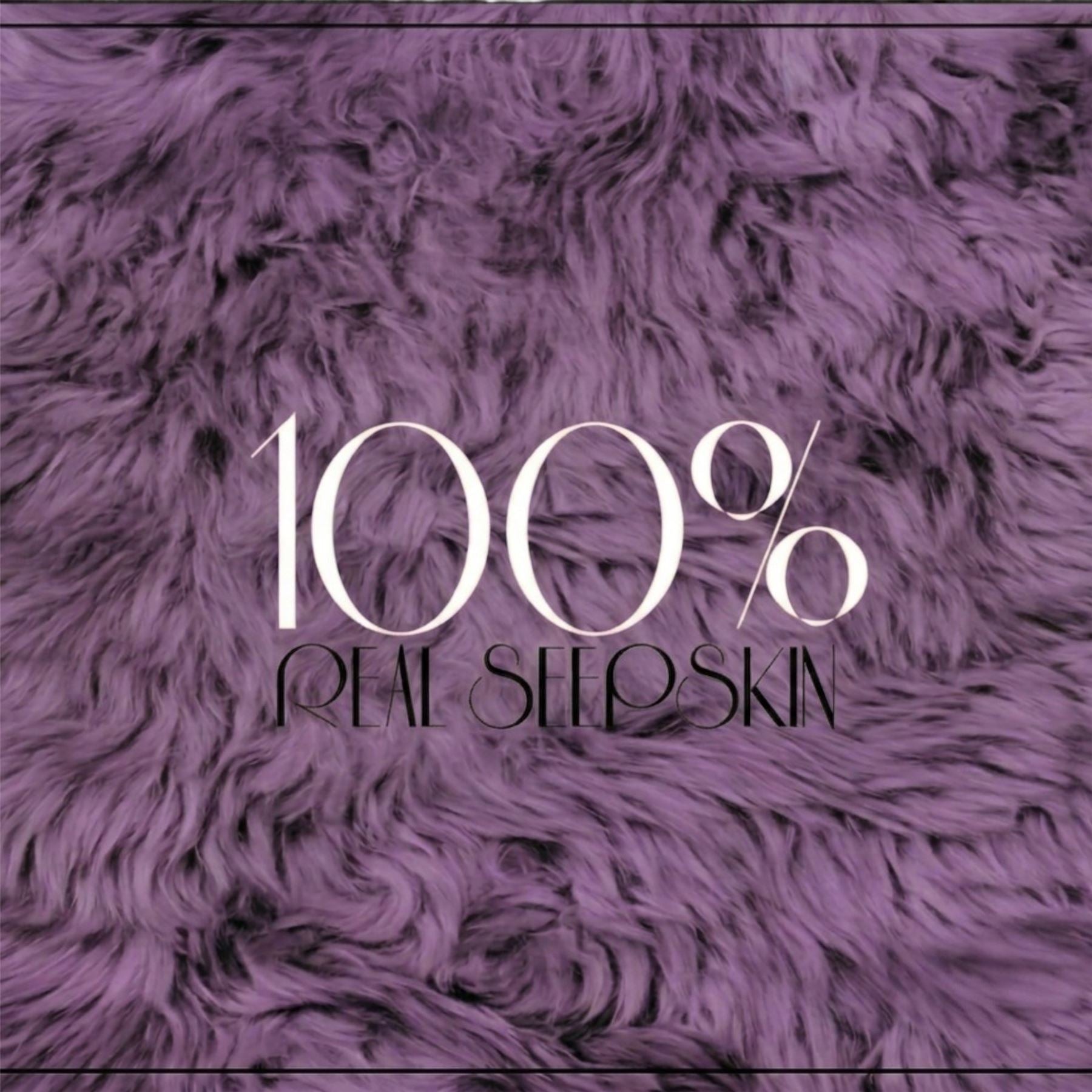 Genuine Sheepskin Natural Silky Soft Fluffy Real Wool Rug