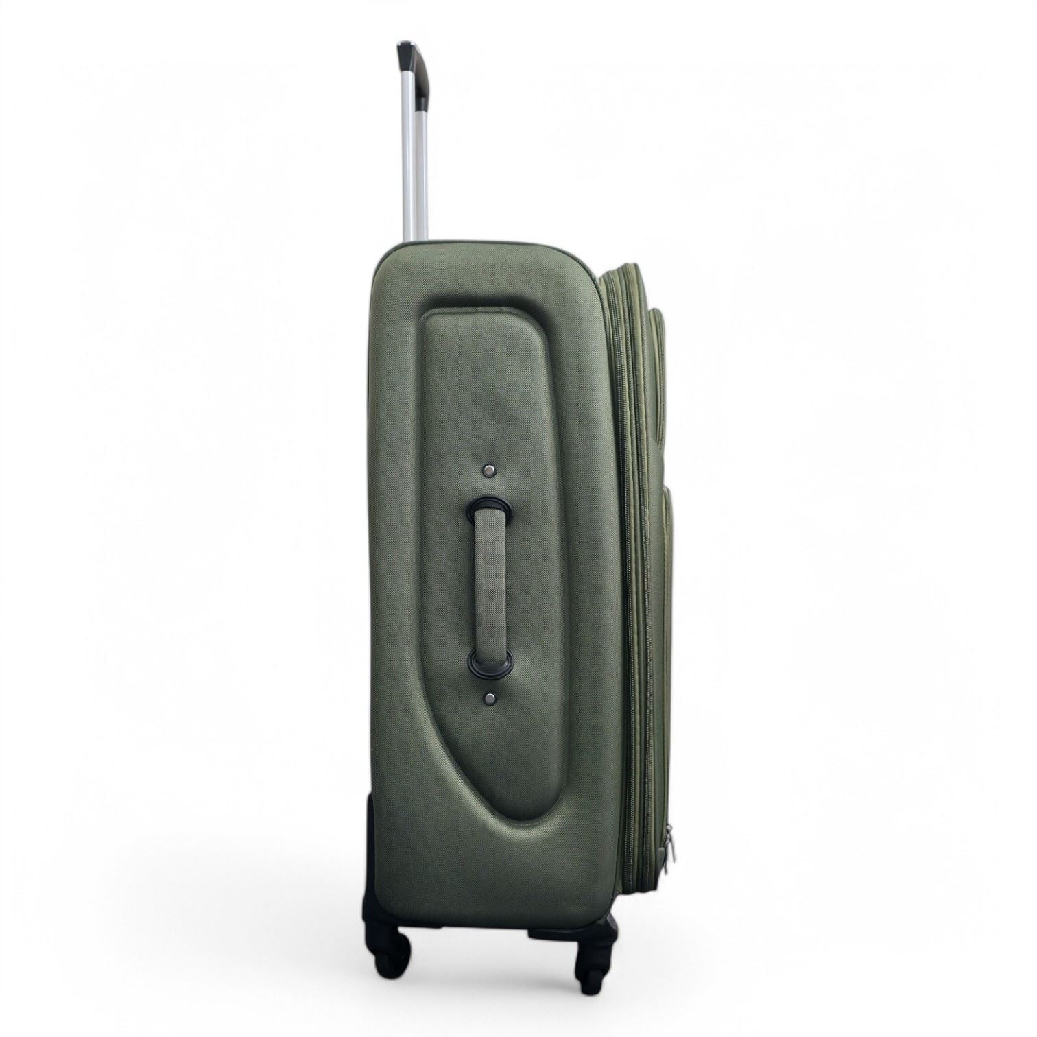 Nagoya Large Soft Shell Suitcase in Khaki