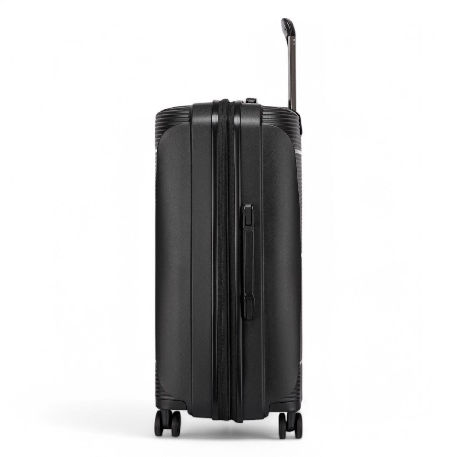 Abiko Large Hard Shell Suitcase in Black