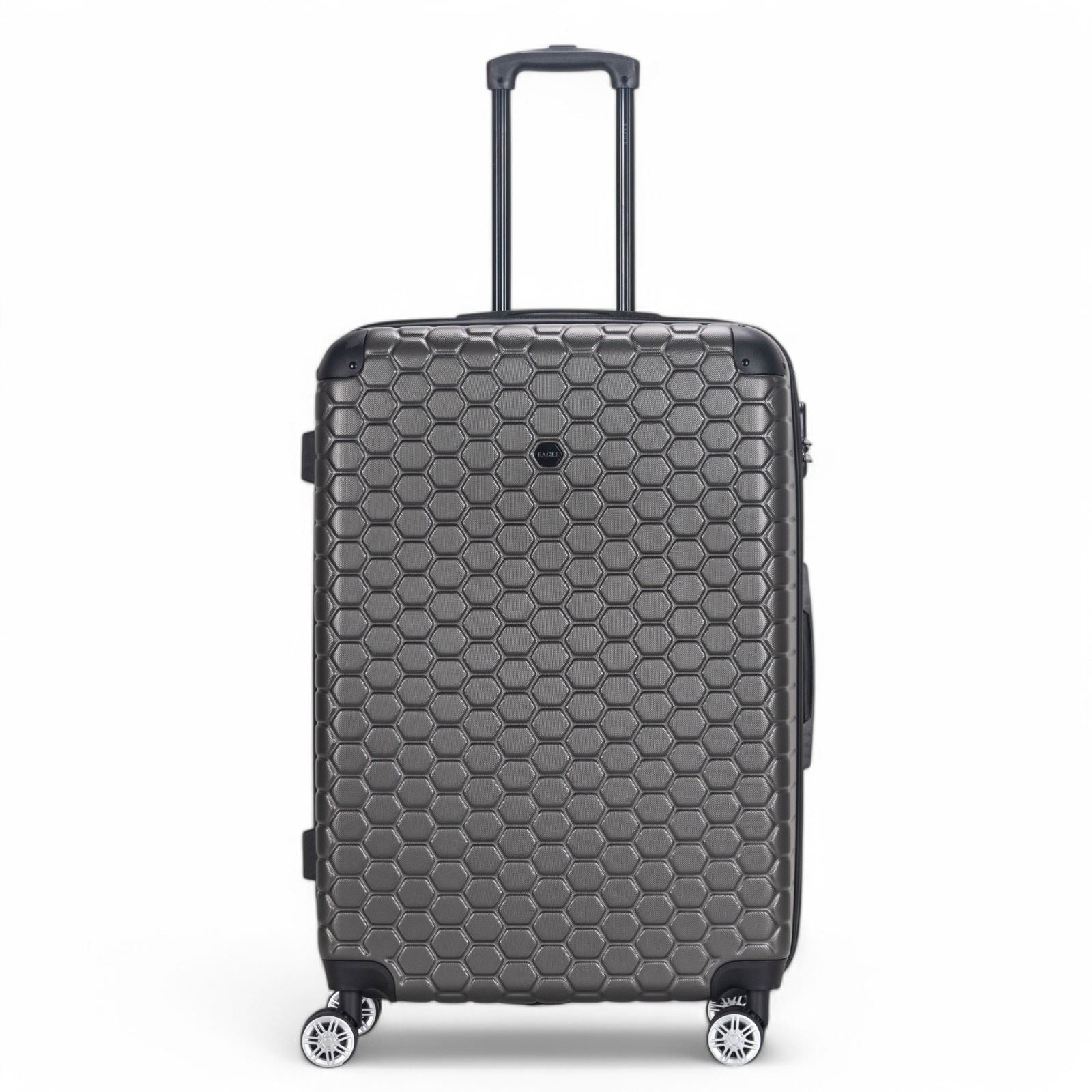 Noda Large Hard Shell Suitcase in Charcoal