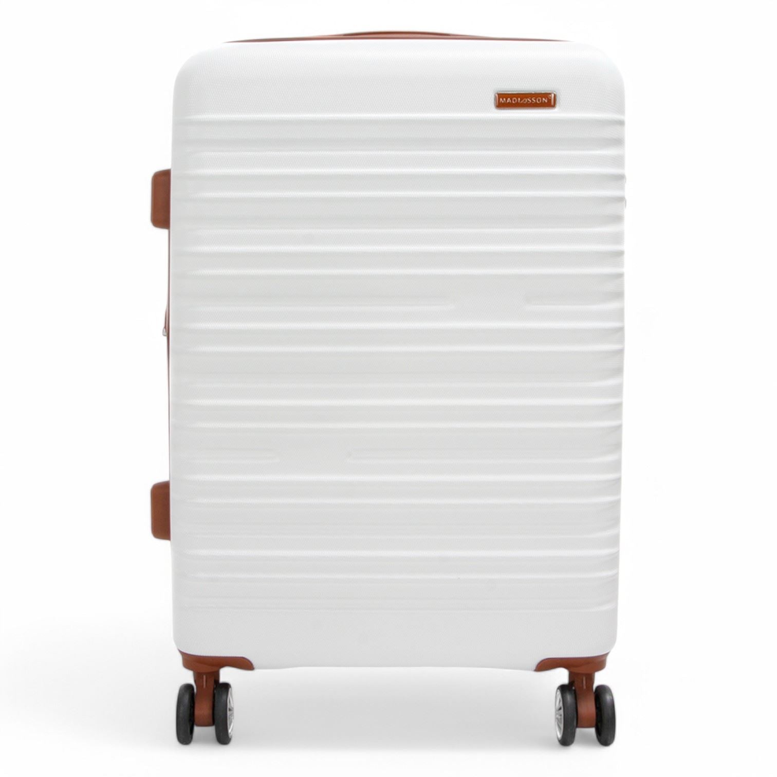 Armidale Medium Hard Shell Suitcase in Cream