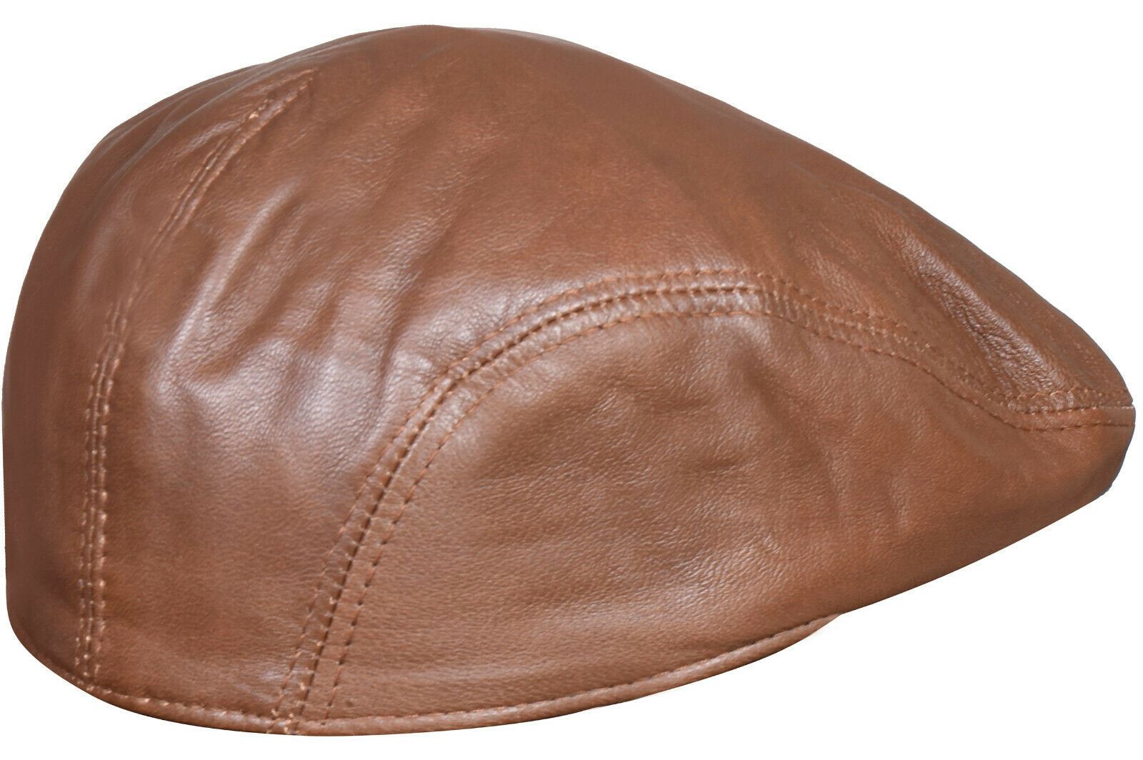 Mens Flat Hat Leather Peaky Blinders Beret Newsboy Gatsby Golf Cabbie Cap