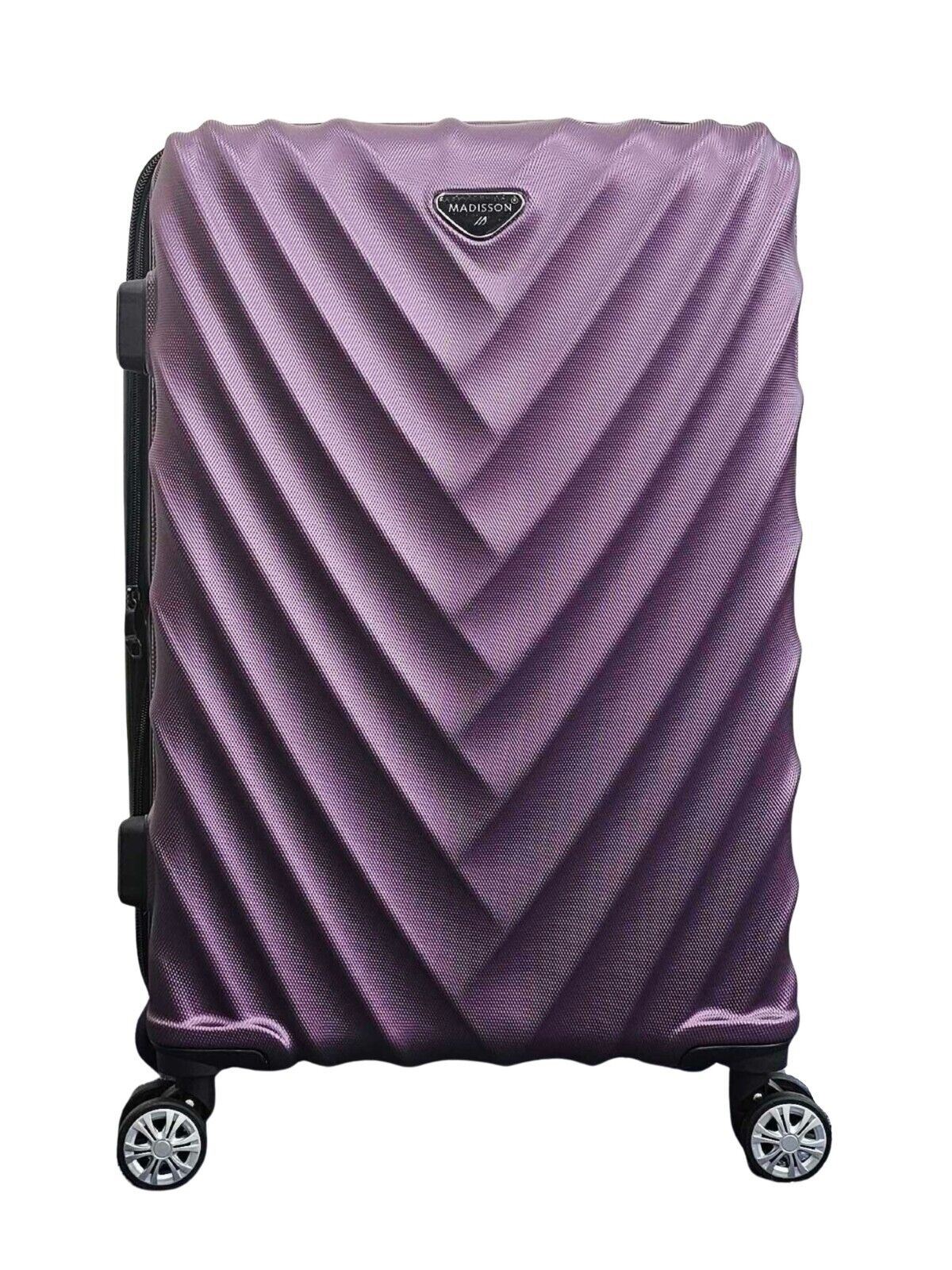 Chatom Large Hard Shell Suitcase in Purple