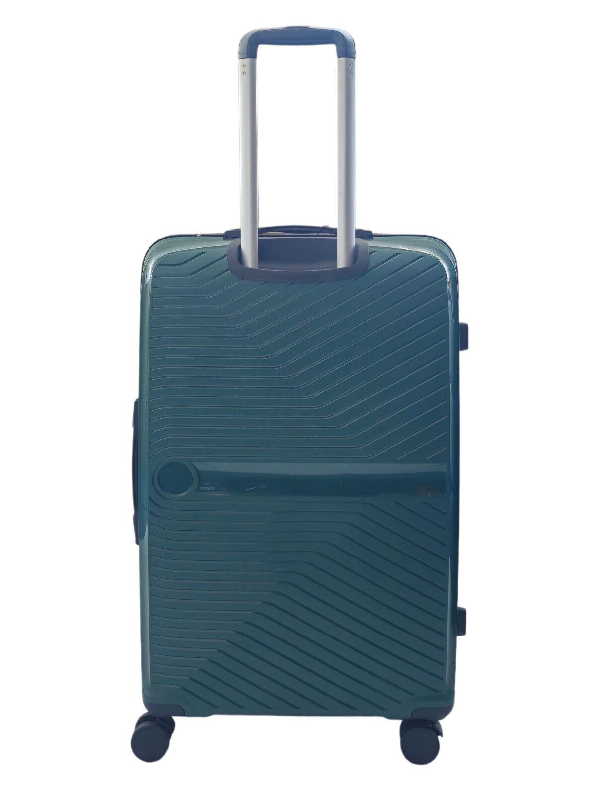 Abbeville Large Hard Shell Suitcase in Green