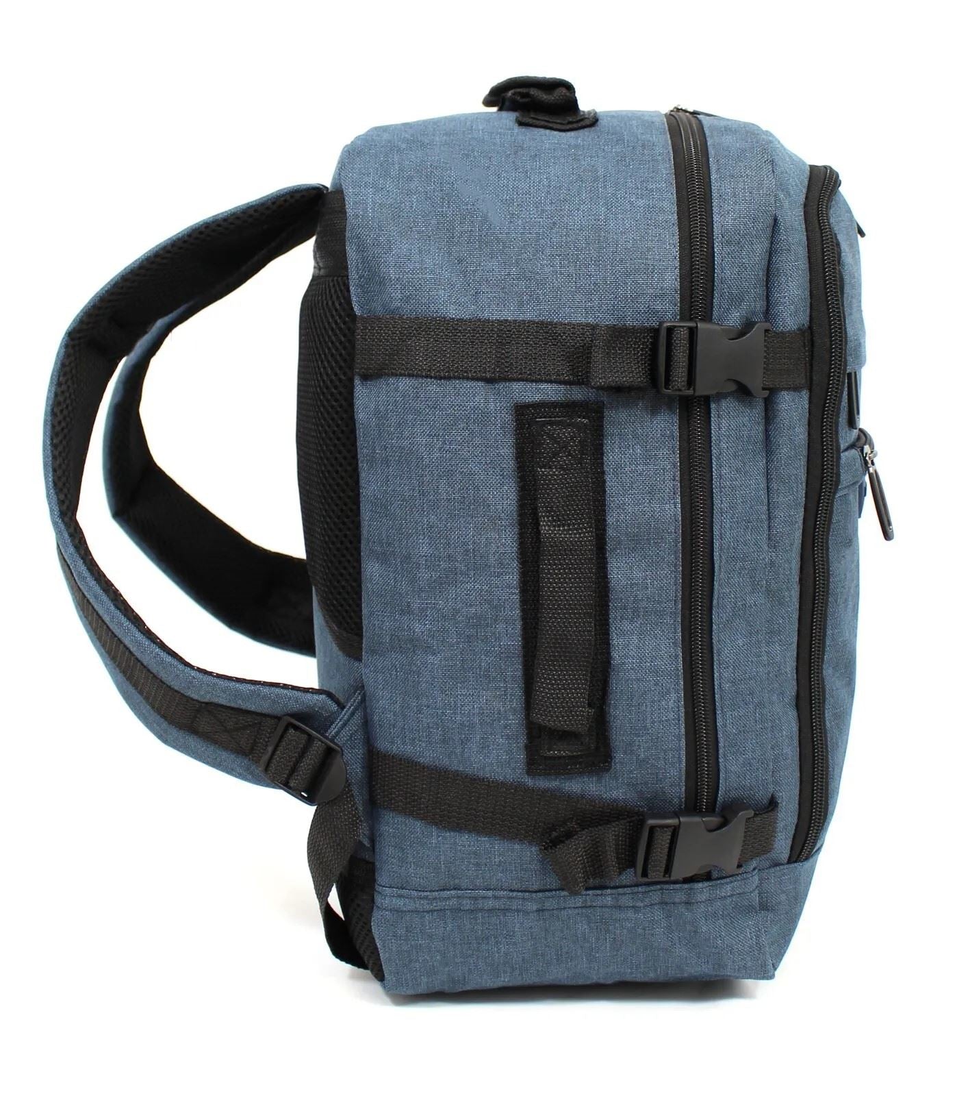 Rucksack Backpack 40x20 x25 cm Underseat Travel Cabin Bag for Easy Jet, Ryanair navy