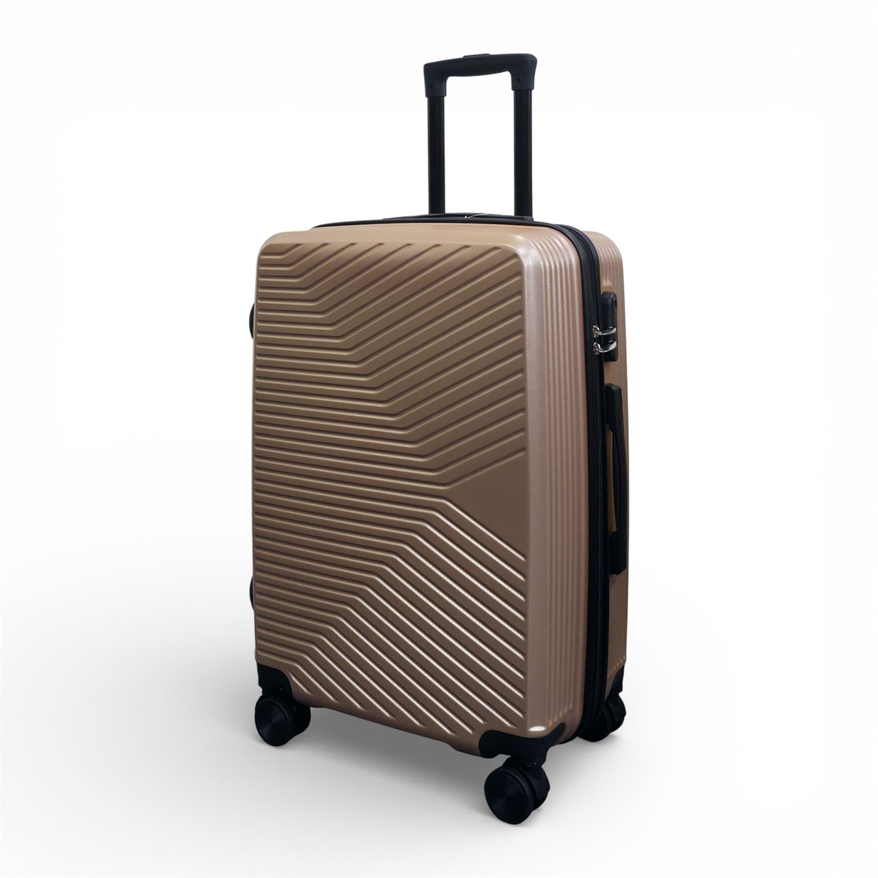 Junee Medium Hard Shell Suitcase in Gold
