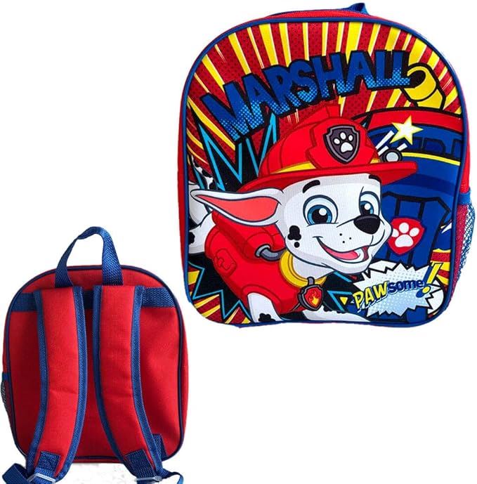 Paw Patrol Backpack Marshall Adjustable Shoulder Strap Schoolbag