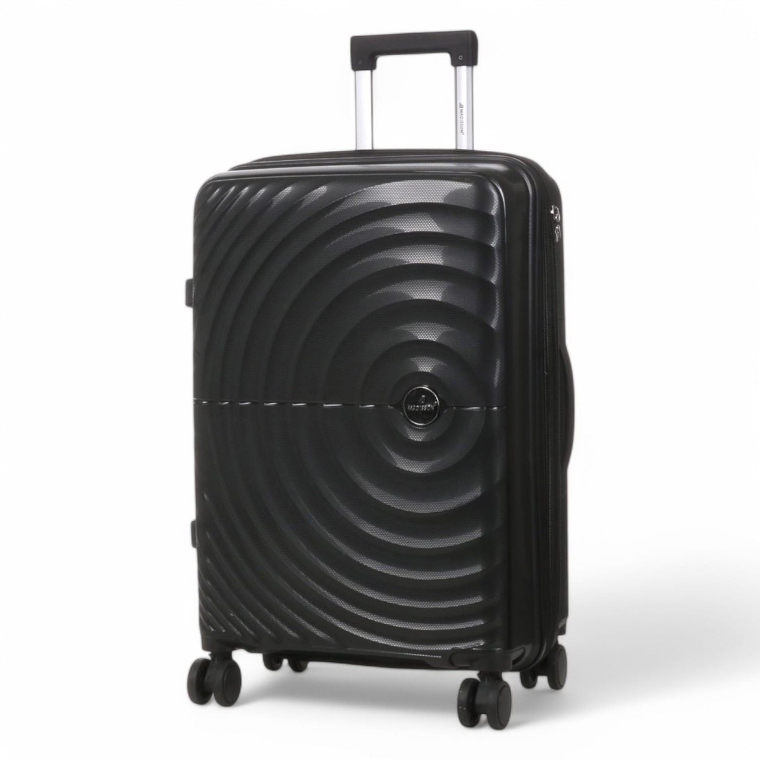 Balranald Medium Hard Shell Suitcase in Black