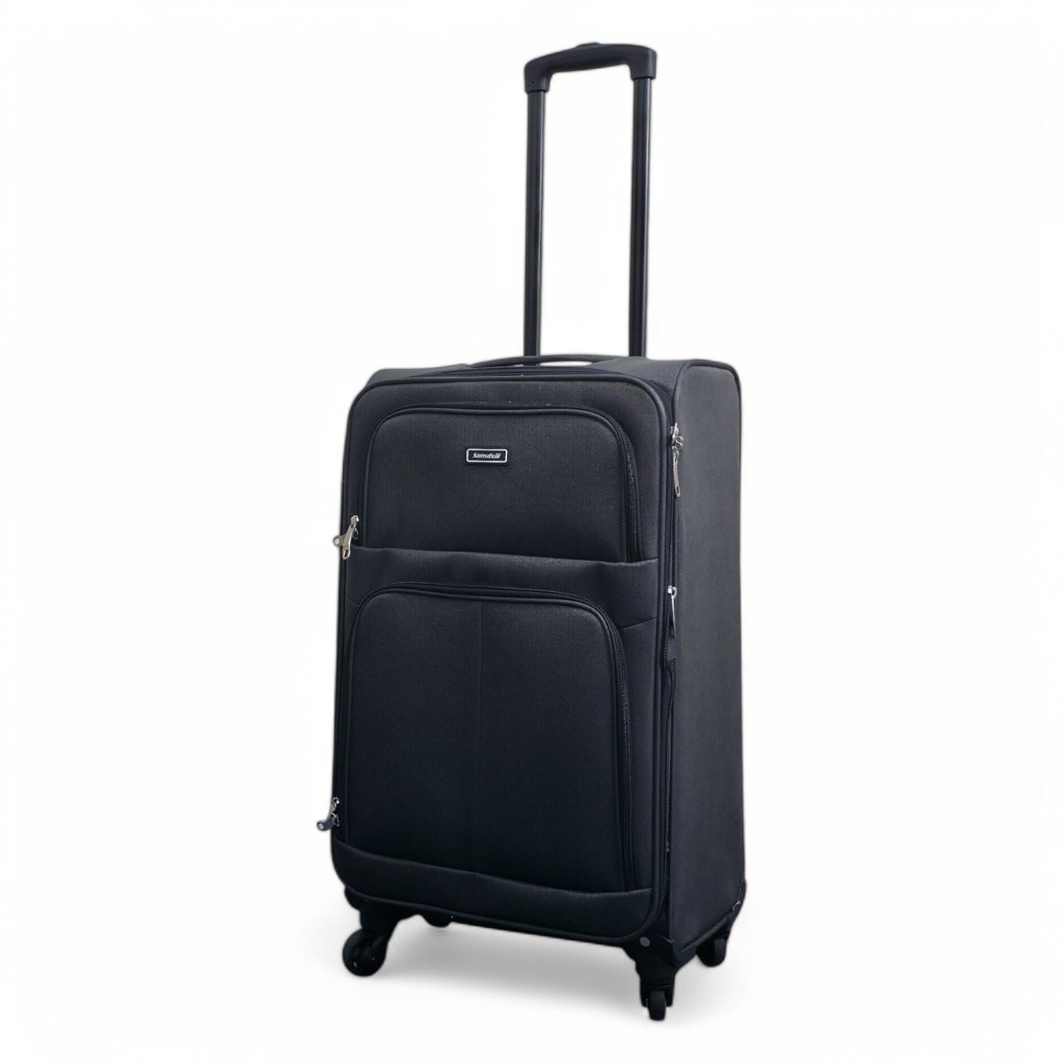 Tahara Medium Soft Shell Suitcase in Grey