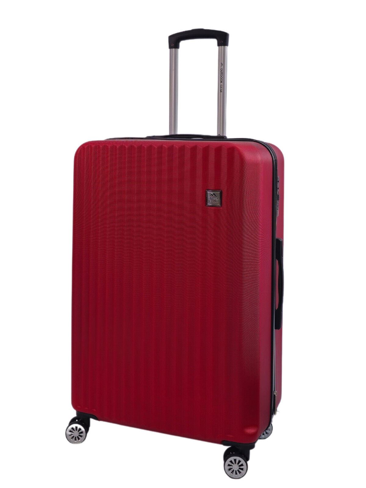 Albertville Large Hard Shell Suitcase in Burgundy