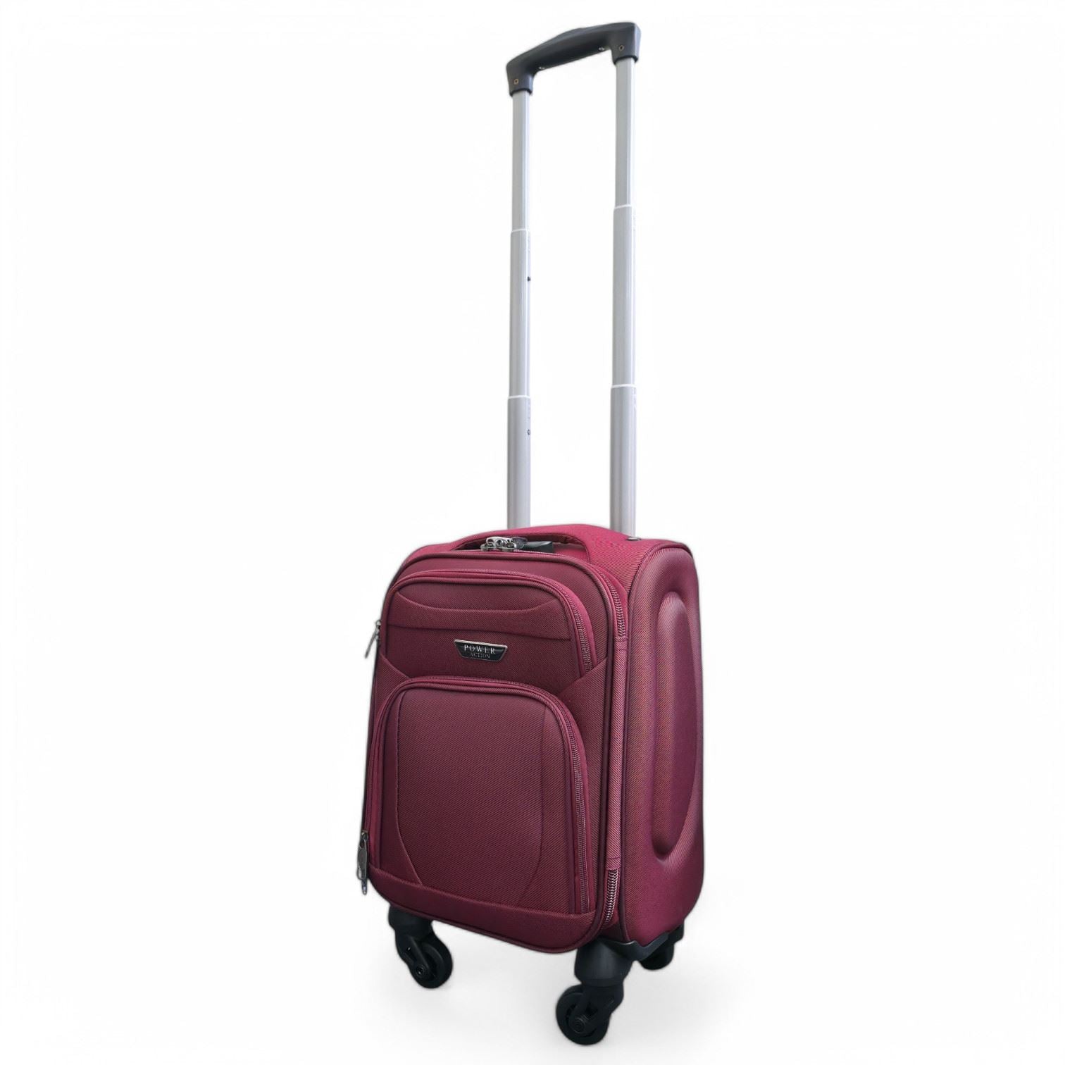 Nagoya Unserseat Soft Shell Suitcase in Wine