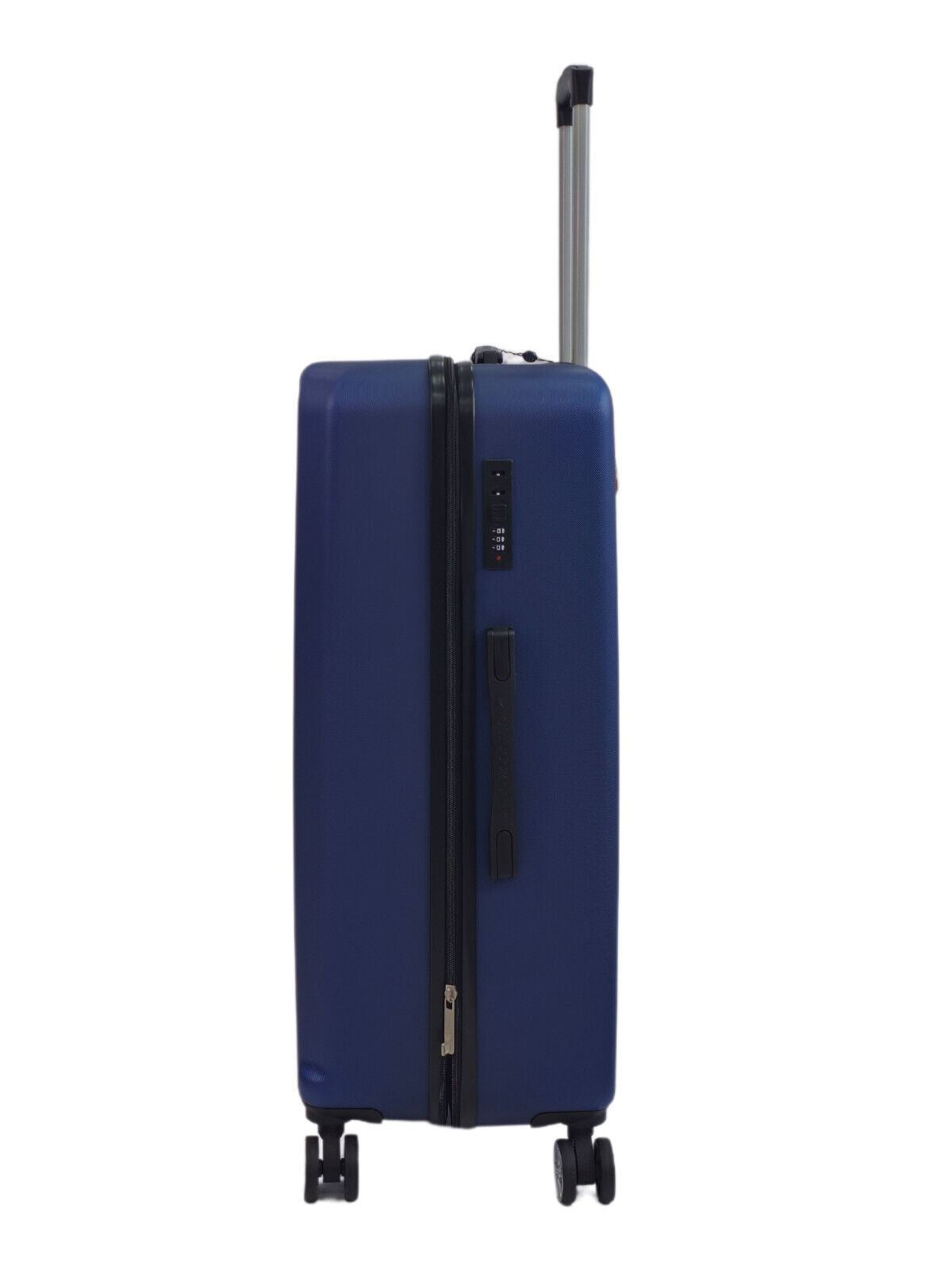 Albertville Large Hard Shell Suitcase in Blue